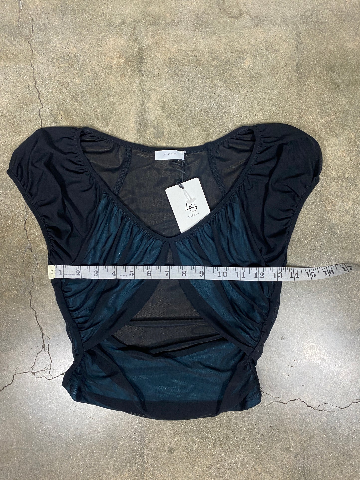 Vampy Mesh Top