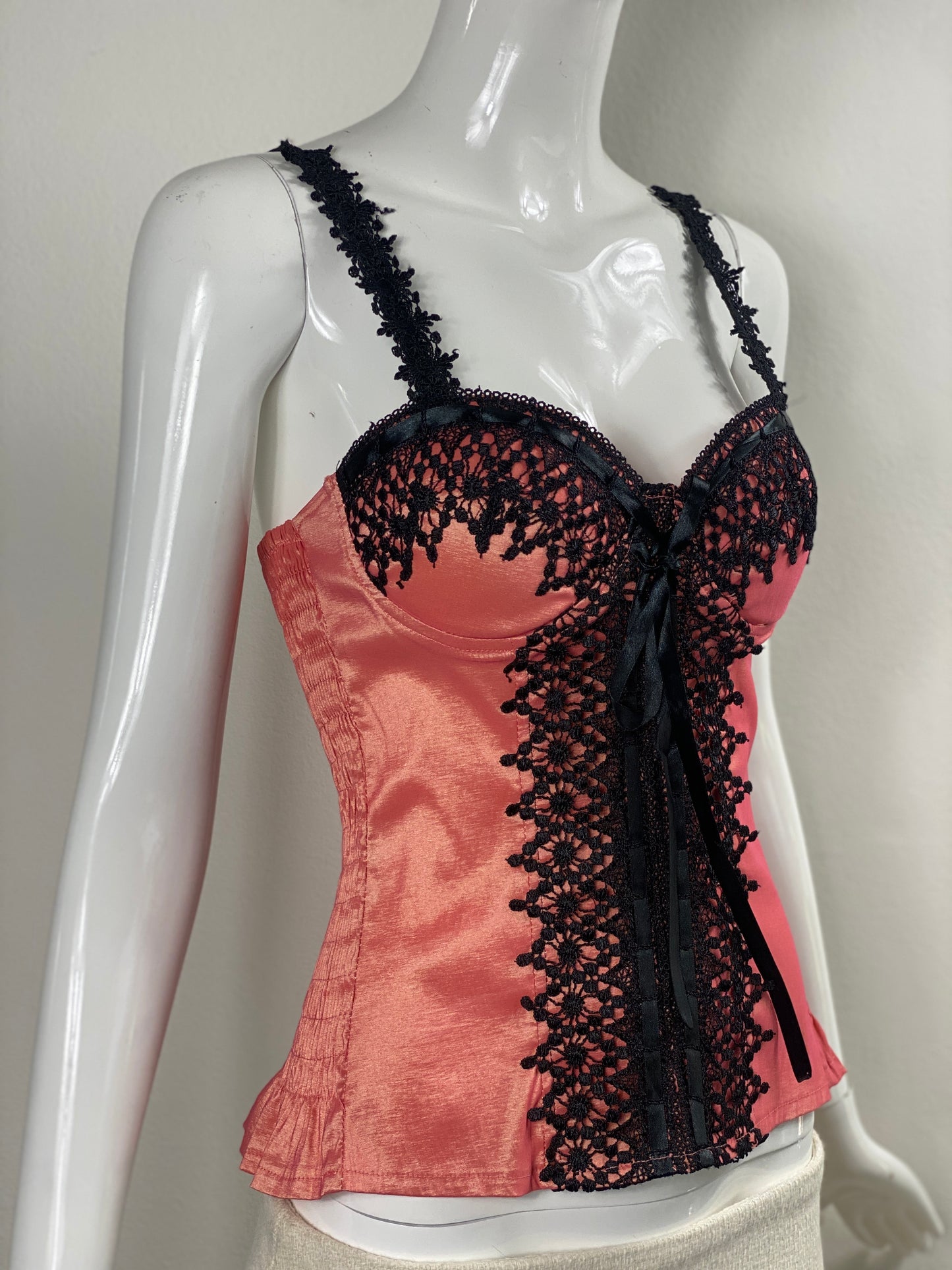 Peach Corset