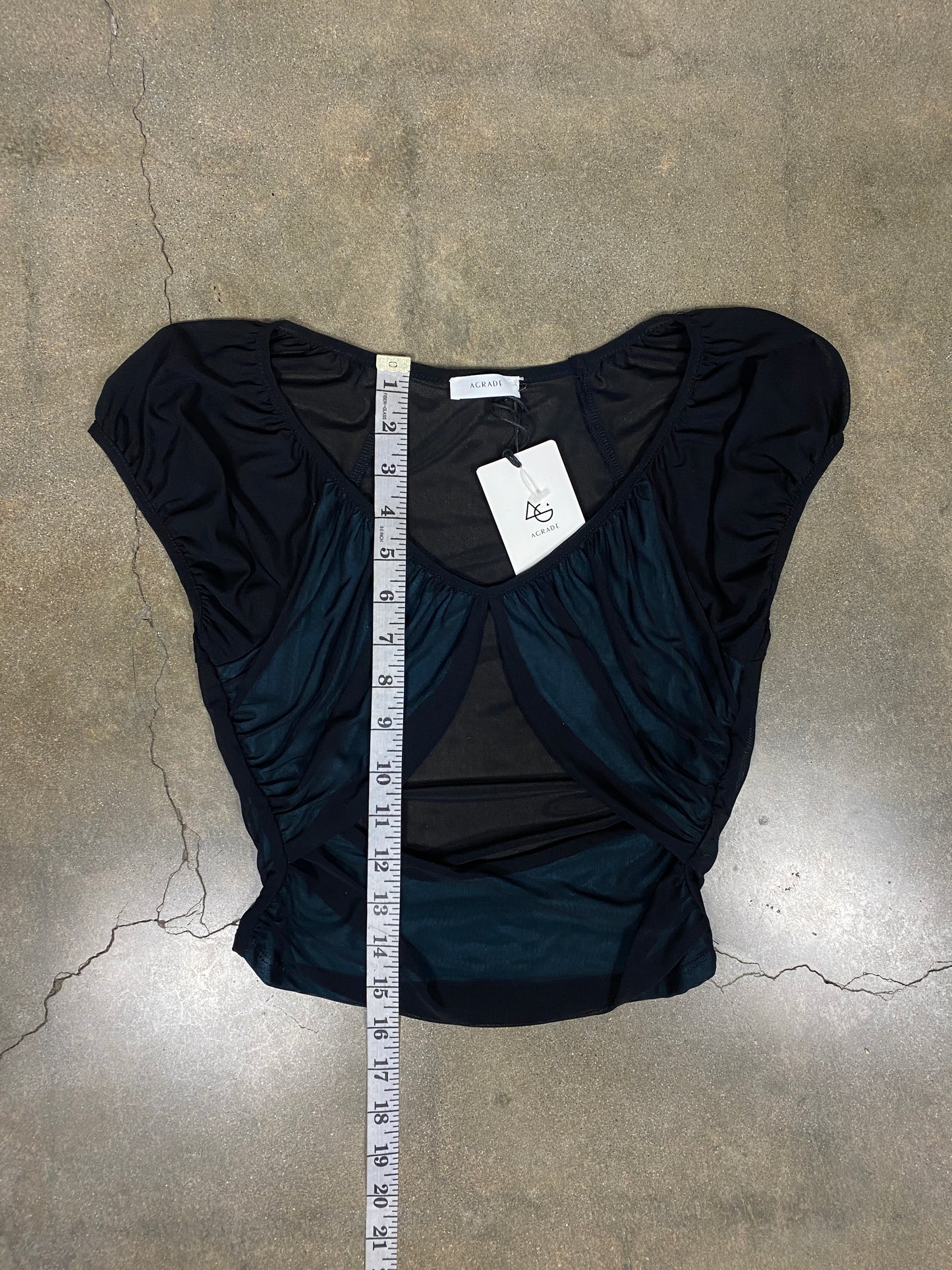 Vampy Mesh Top