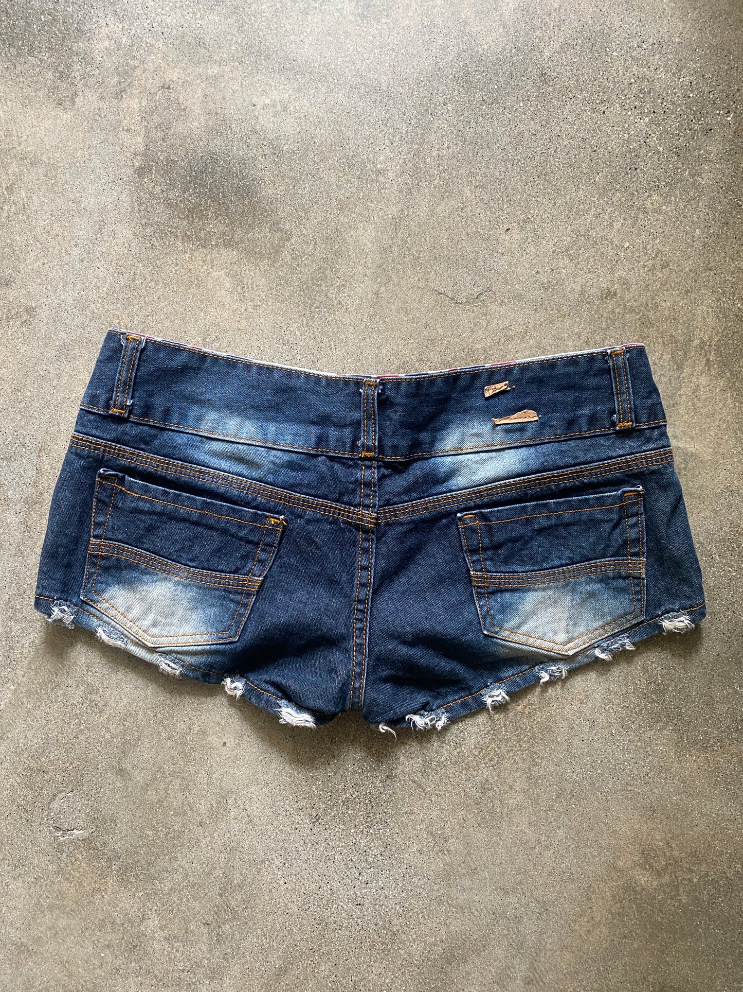 00’s Denim Lowrise Short Shorts