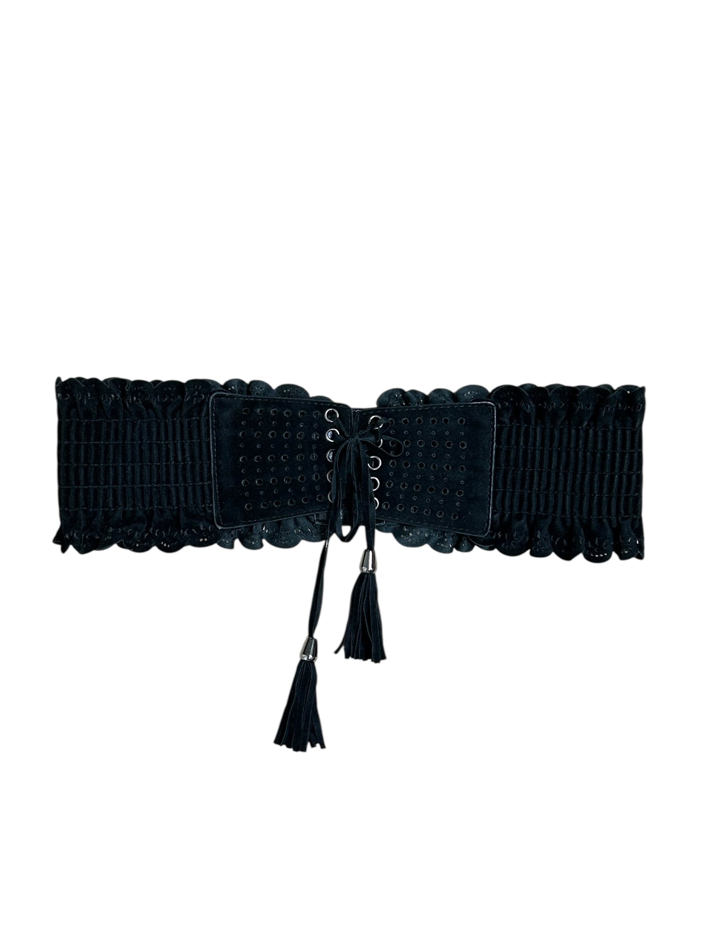 Black Tassel Belt