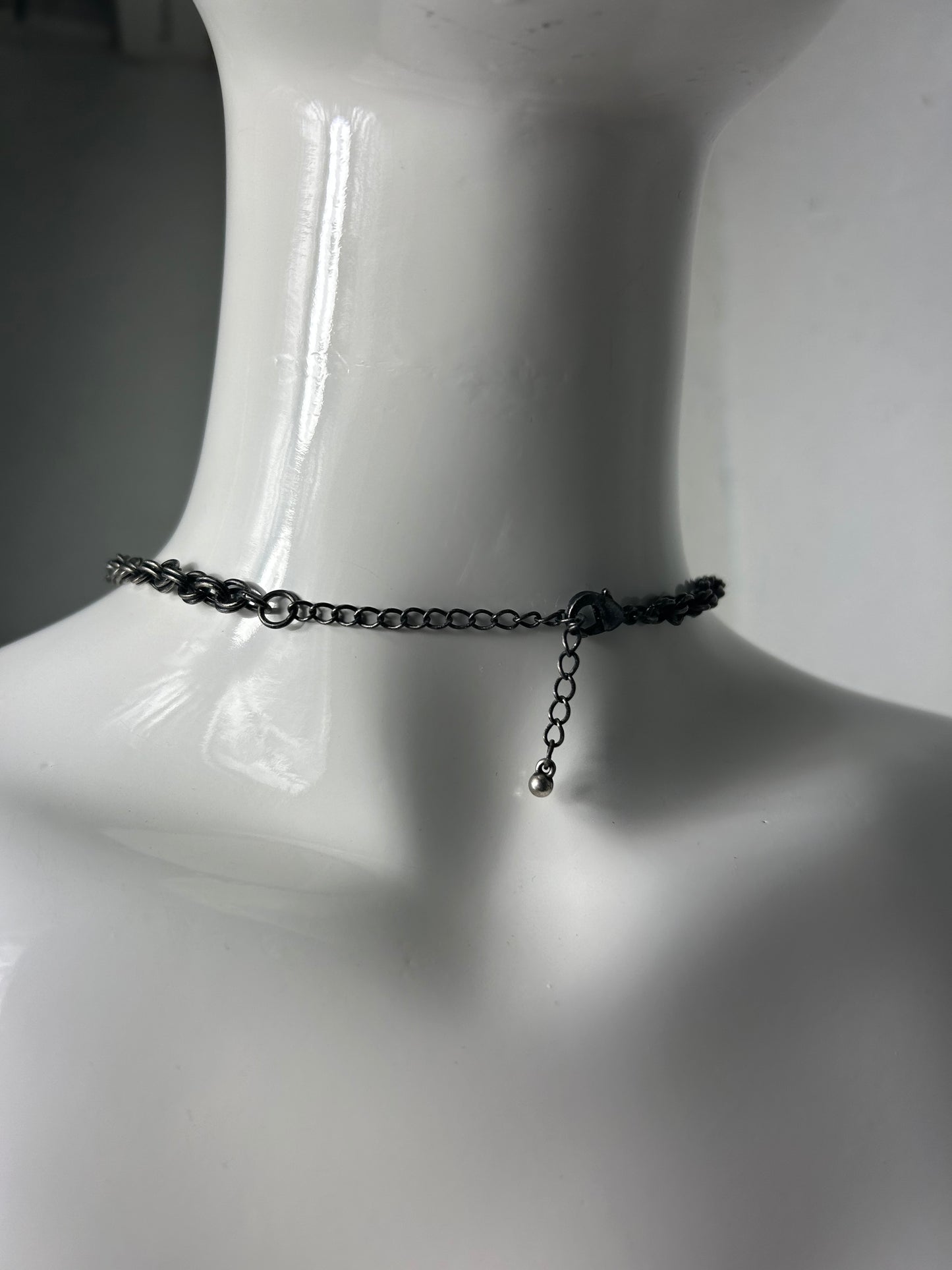O-Ring Metal Waterfall Necklace