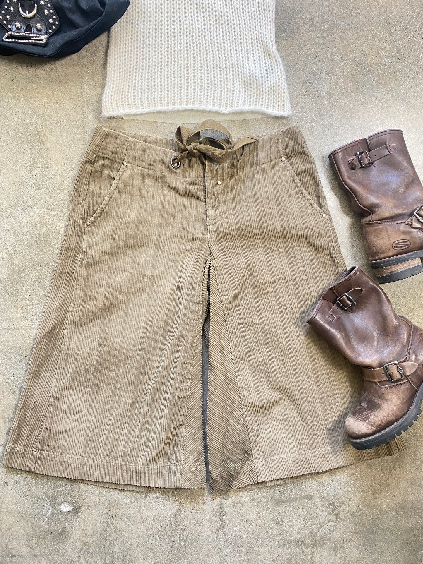 00’s Diesel Corduroy Culotte Shorts