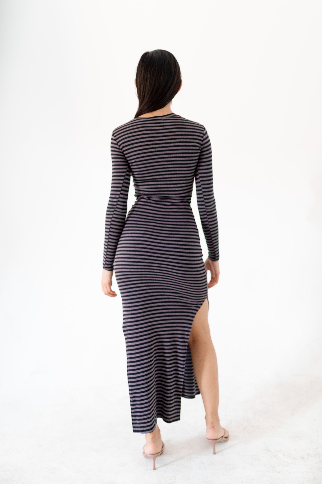 Stripe Maxi Dress