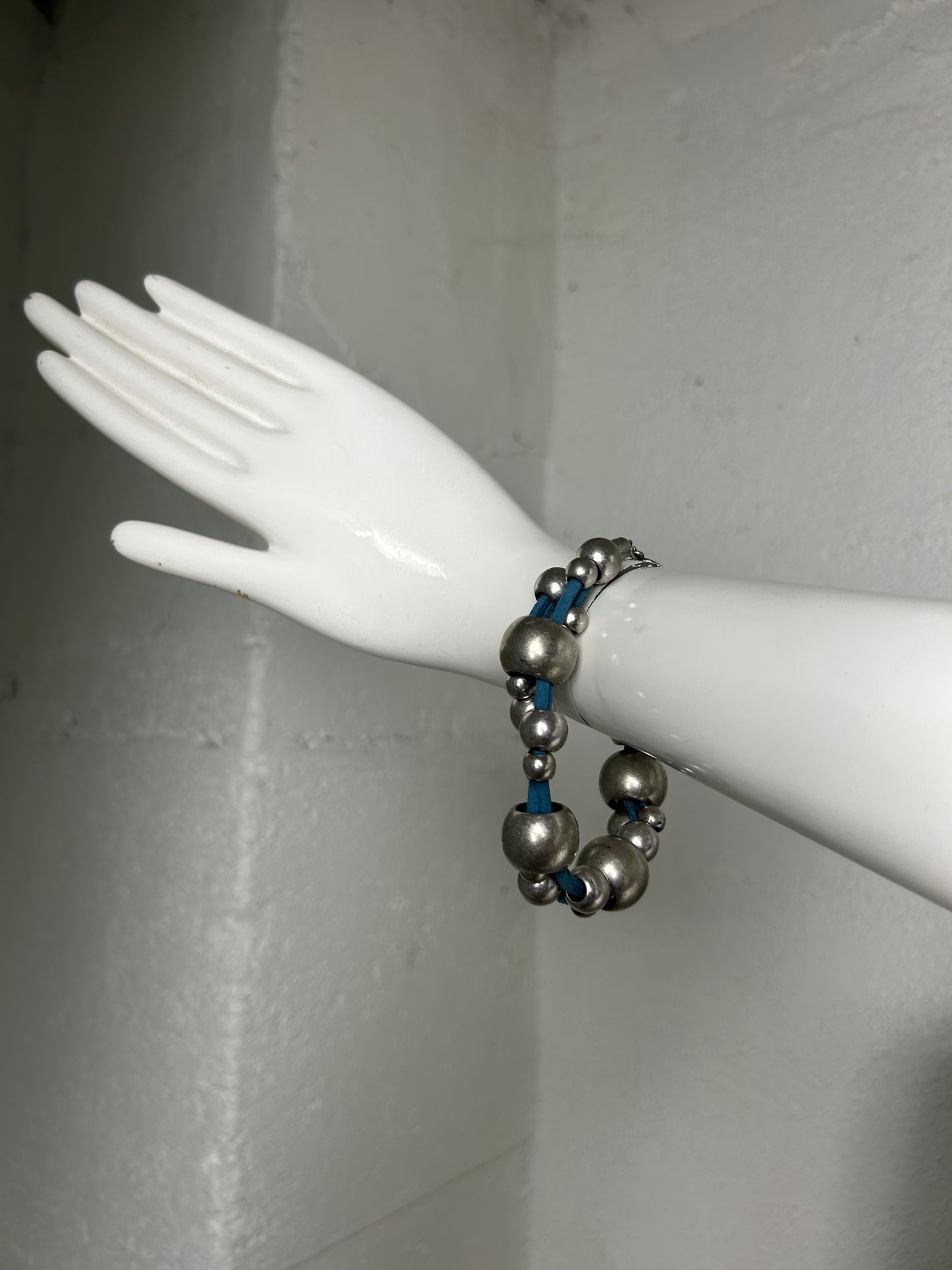 Metal Bubble Beaded Bracelet
