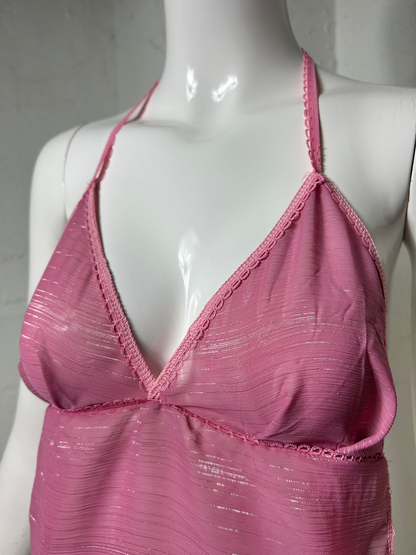 Rose Backless Halter