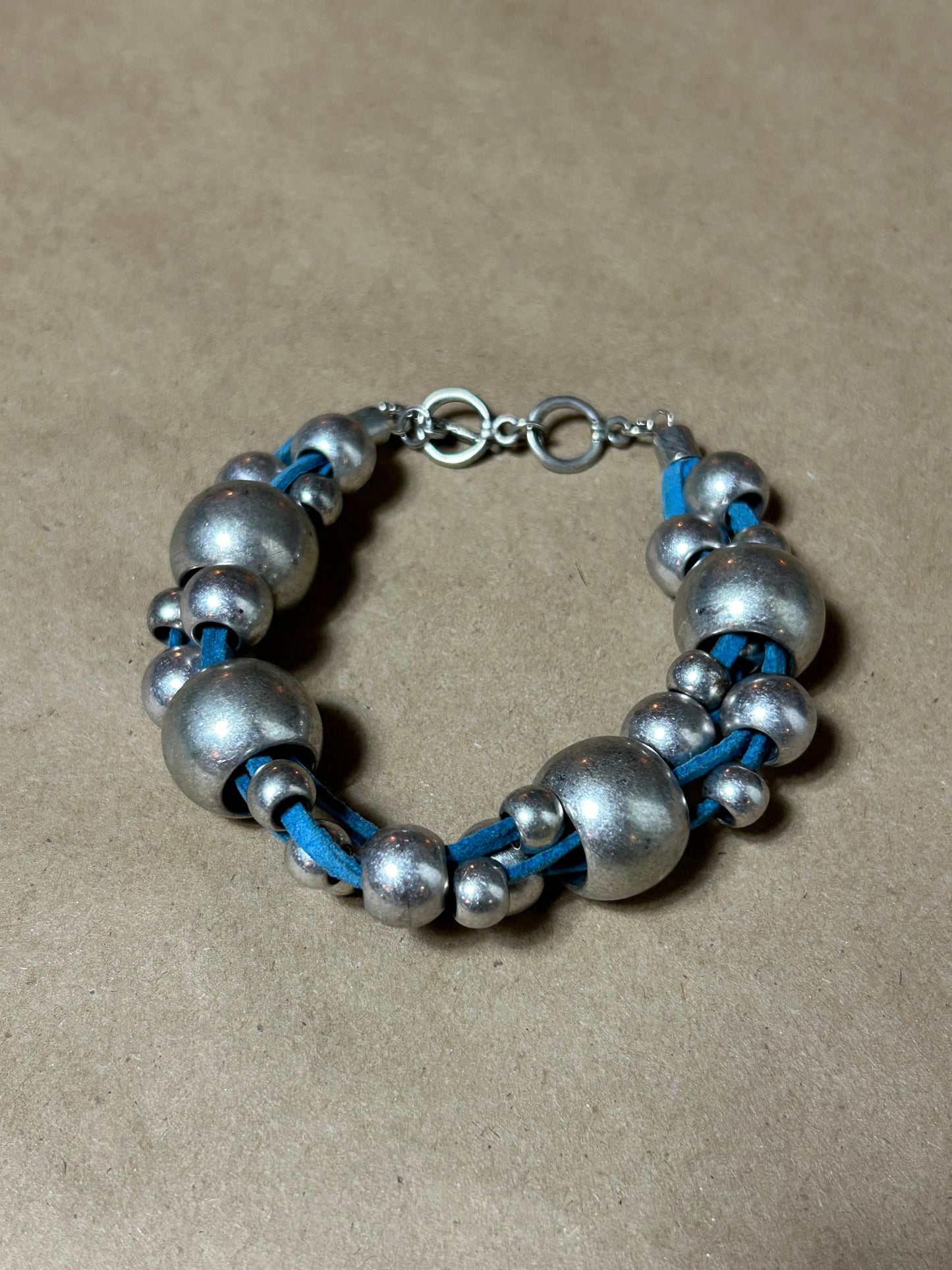 Metal Bubble Beaded Bracelet