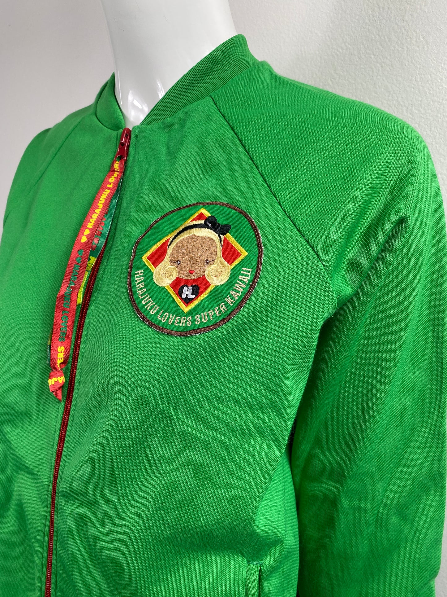 Harajuku Lovers Green Zip Up