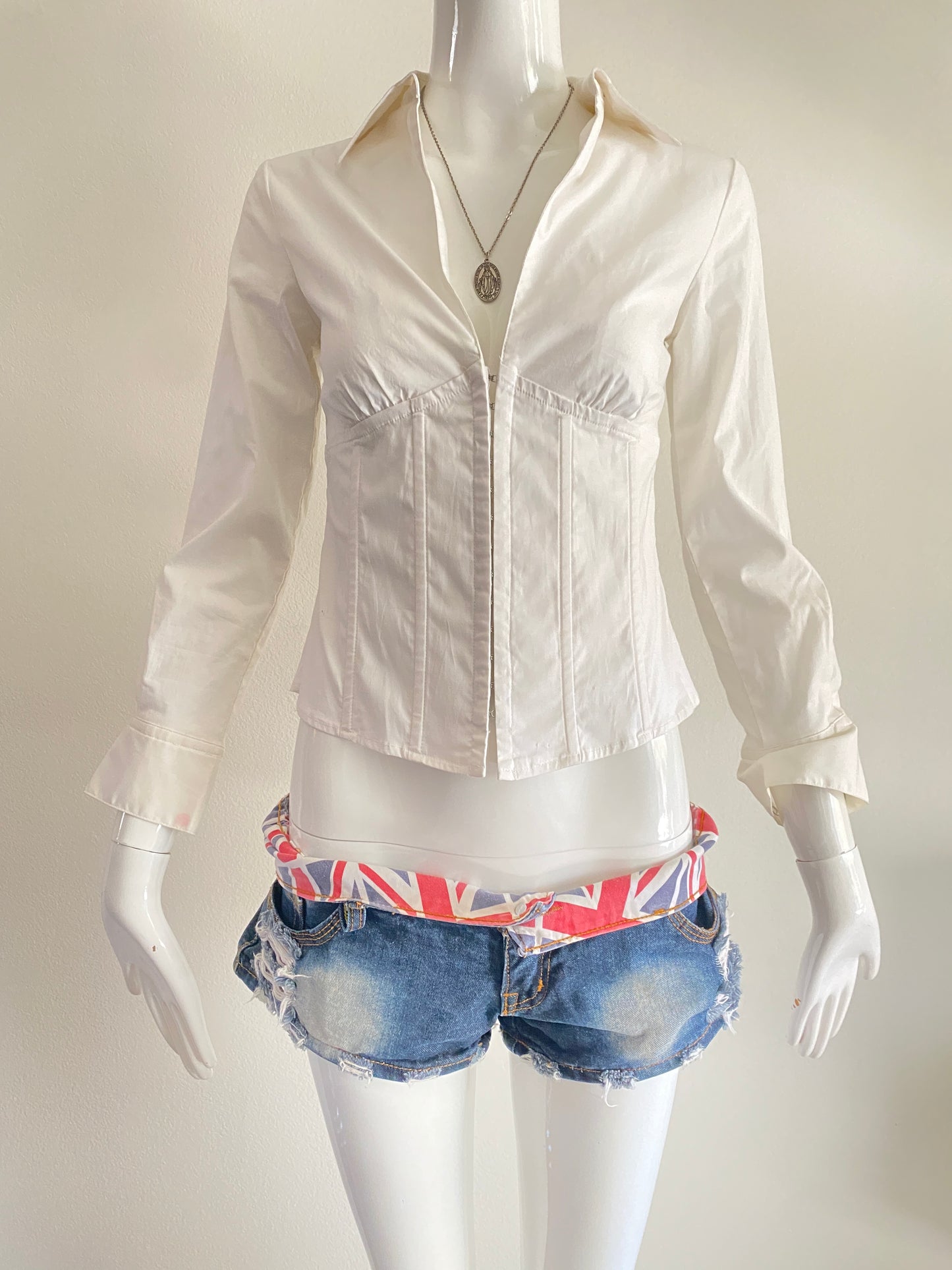 00’s Denim Lowrise Short Shorts
