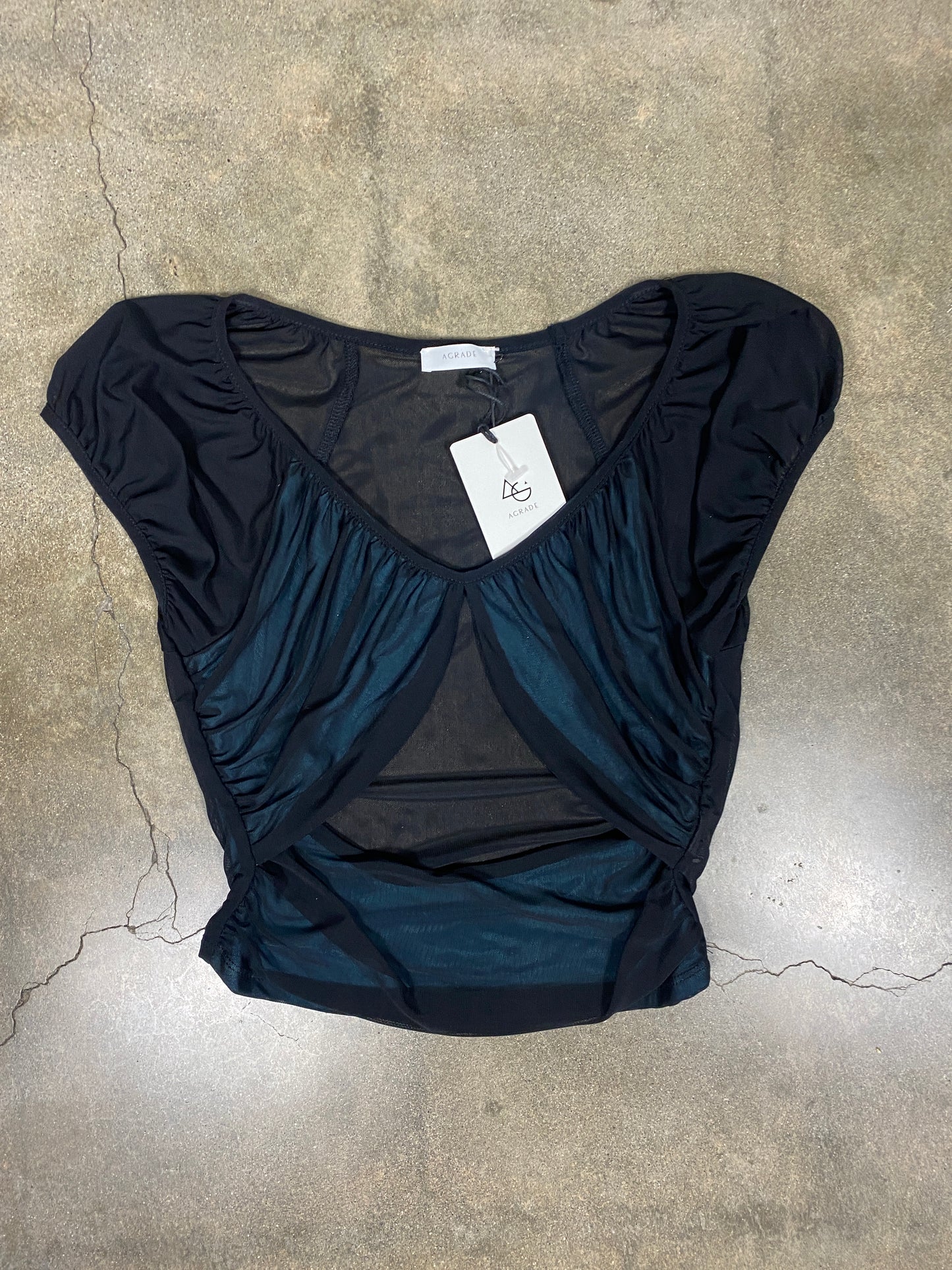 Vampy Mesh Top