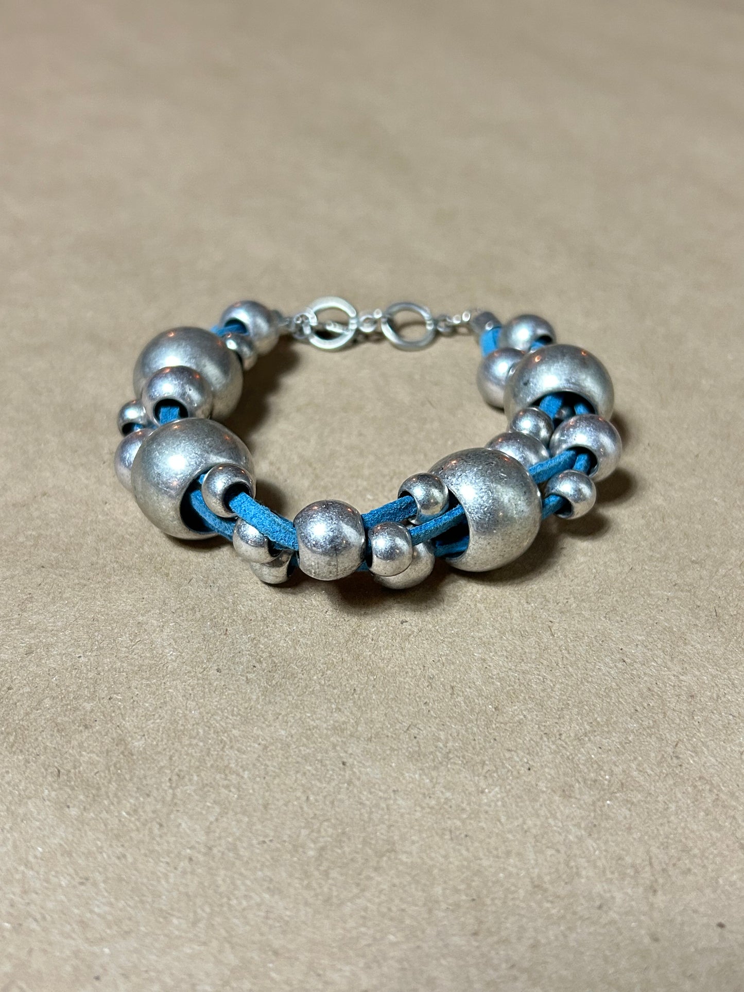 Metal Bubble Beaded Bracelet