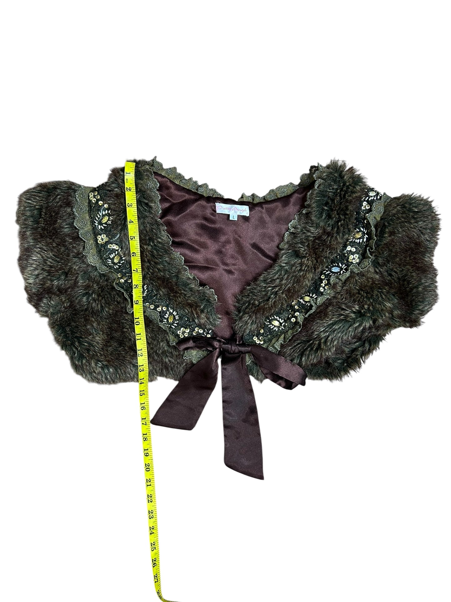 Cropped Fur Bolero