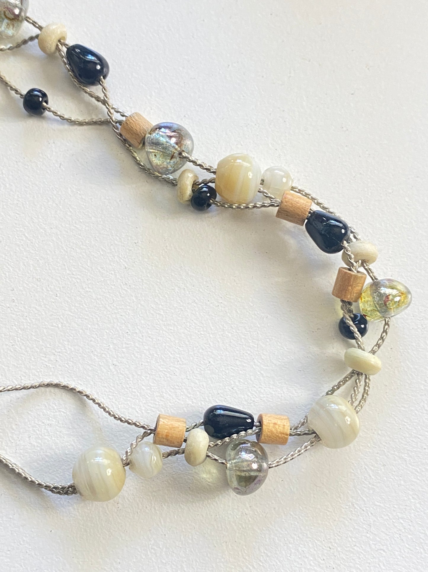 90’s Beaded Layered Necklace