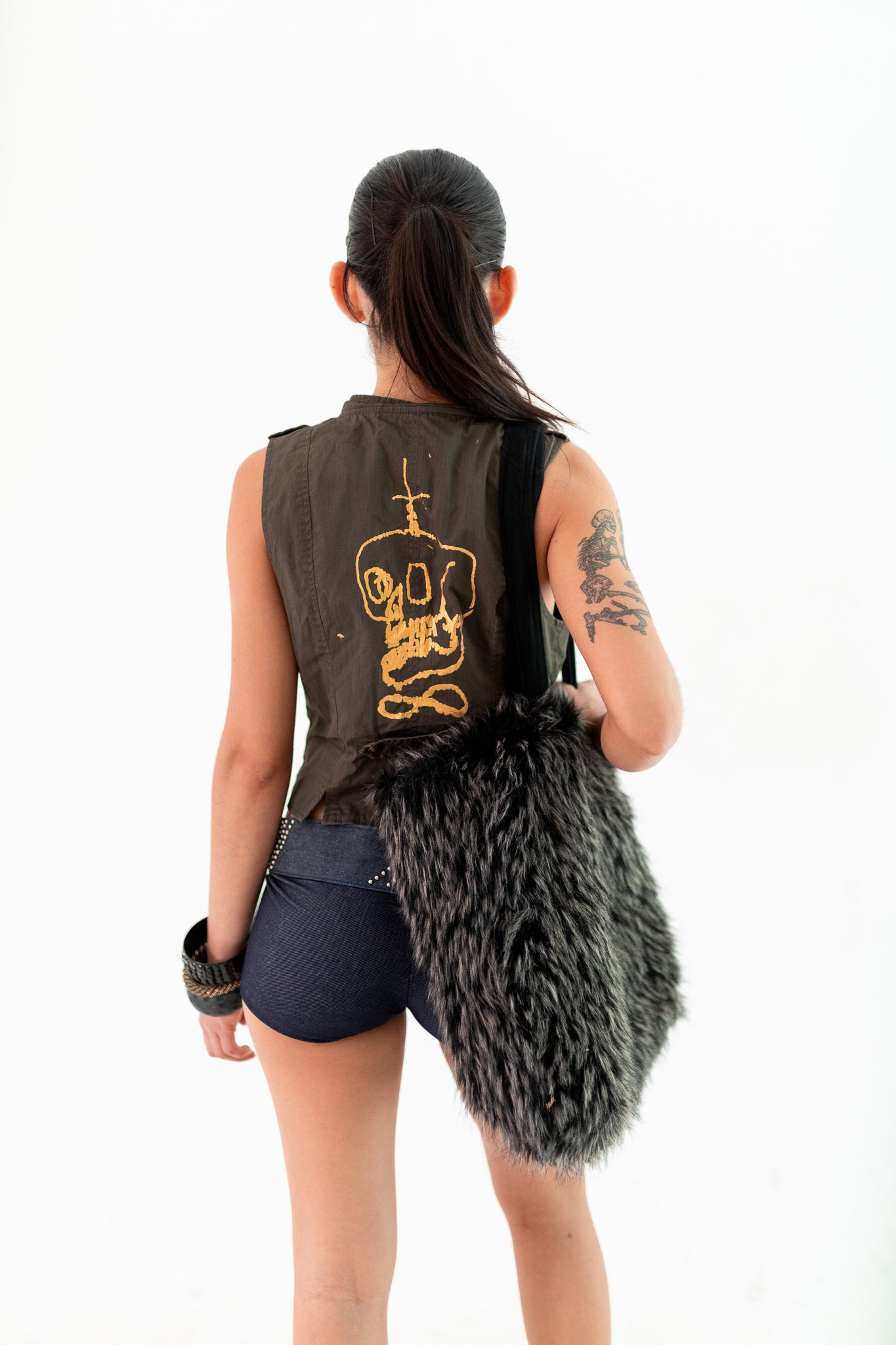 Oversized Fur Tote