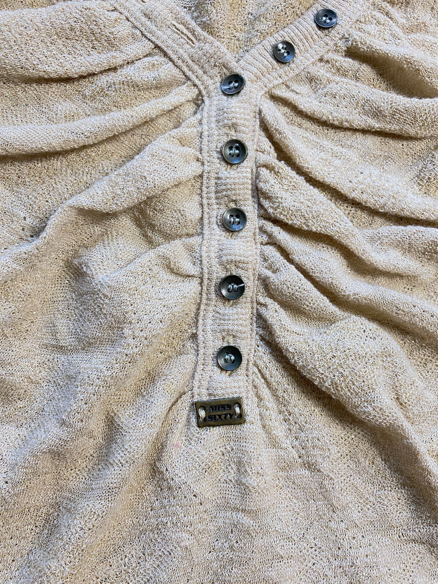 00's Miss Sixty Knit Long Sleeve Top
