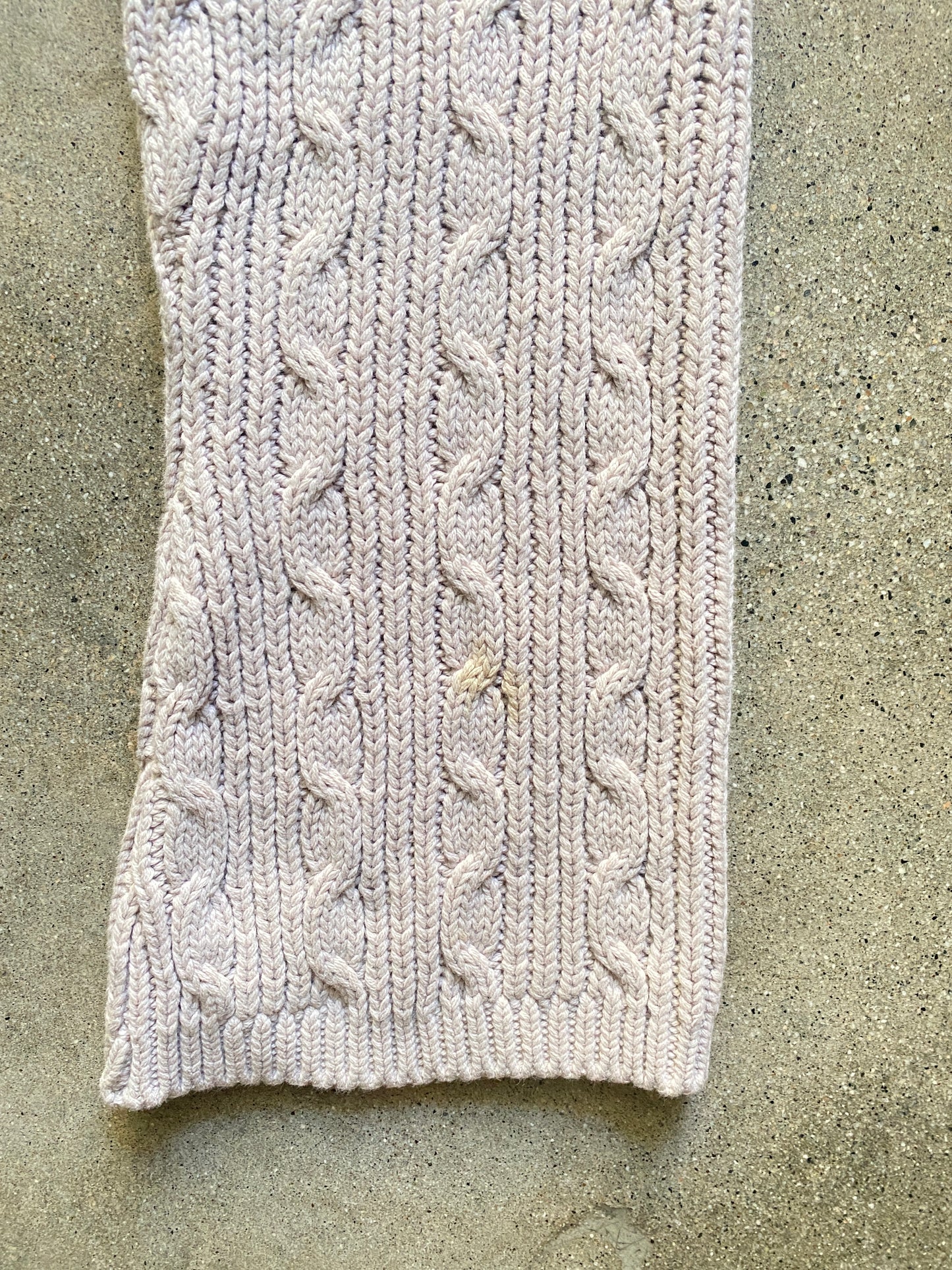 00's Chunky Knit Milkmaid Sweater