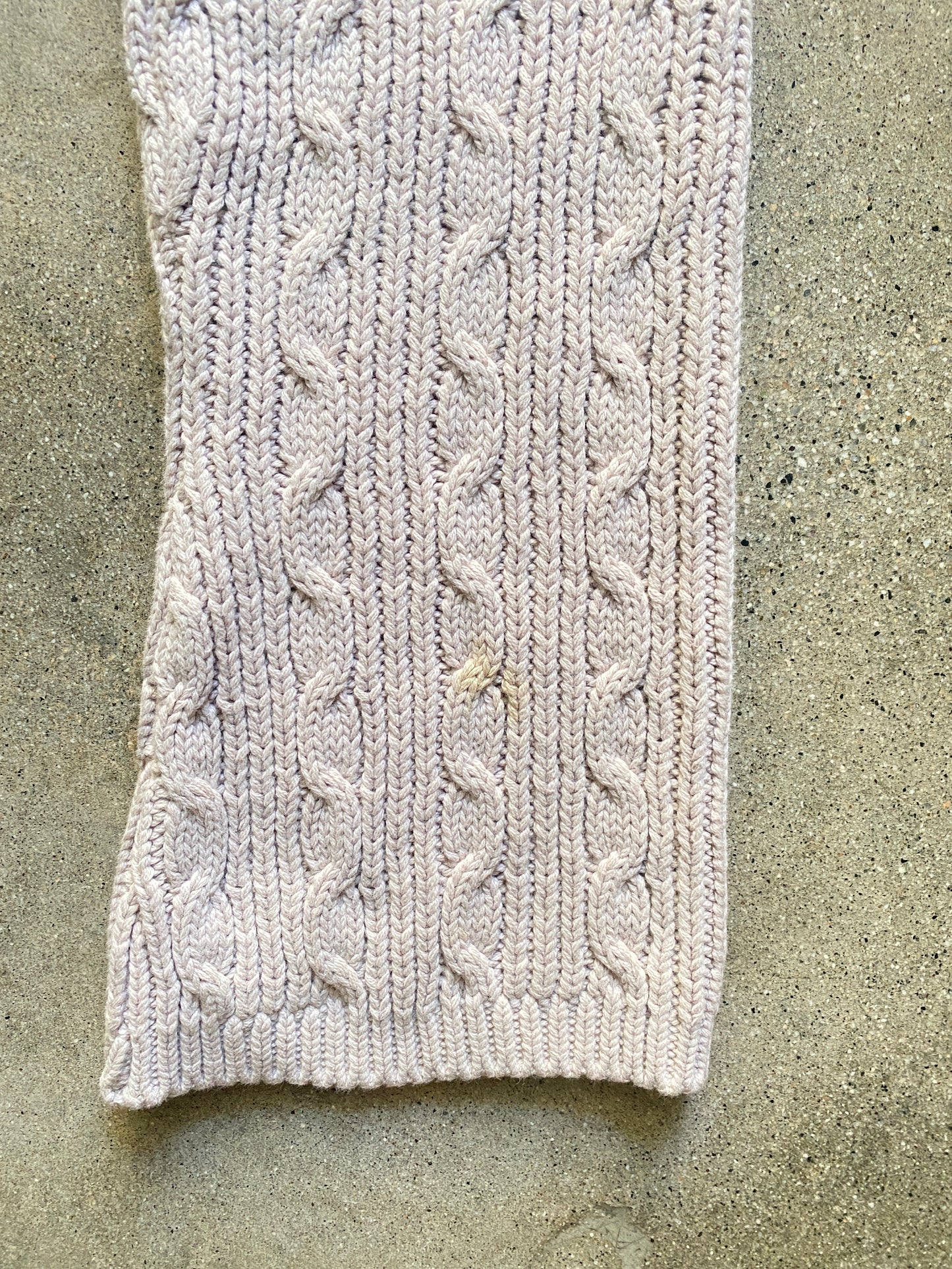 00's Chunky Knit Milkmaid Sweater