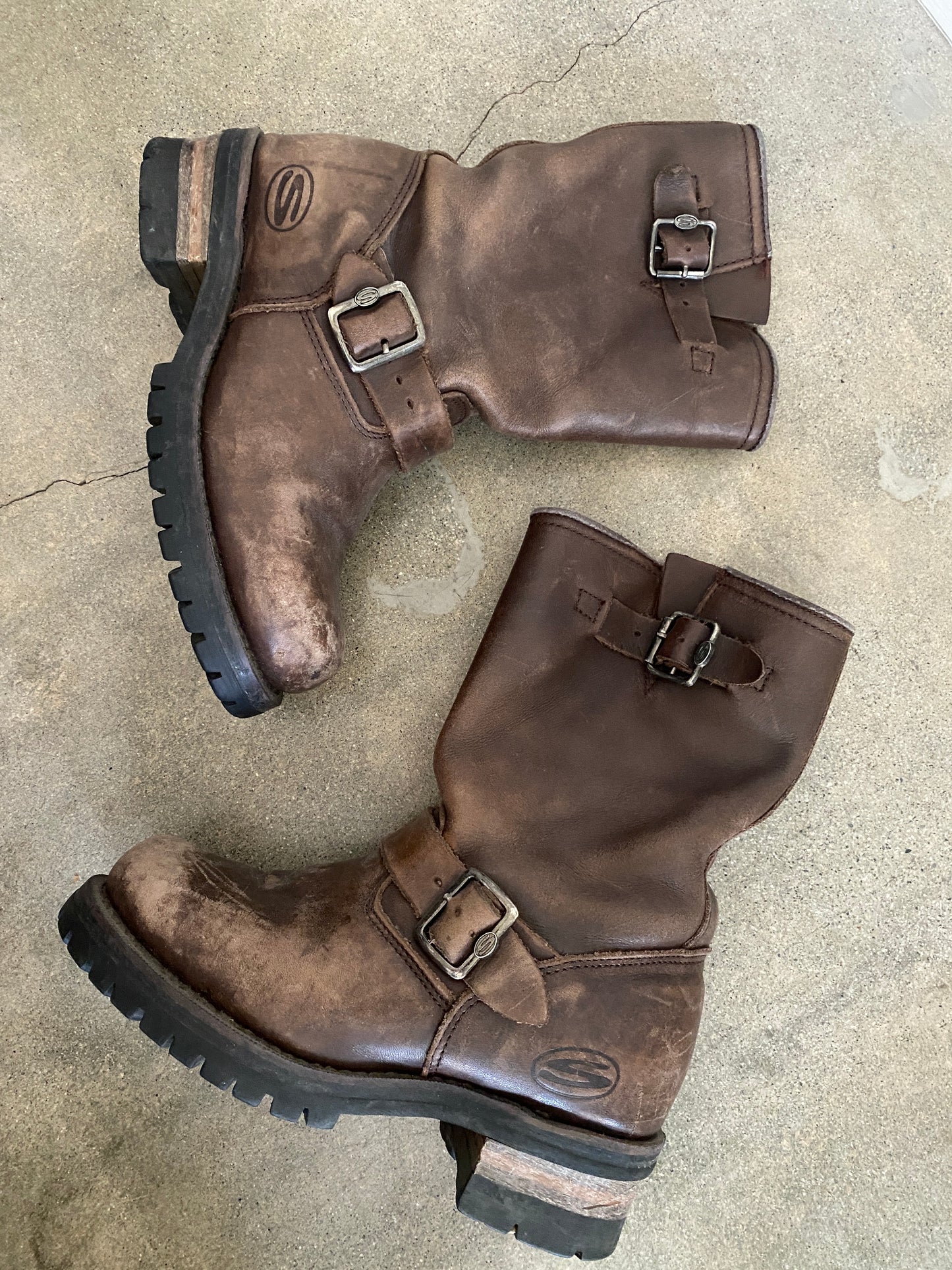 90's Skechers Biker Boots