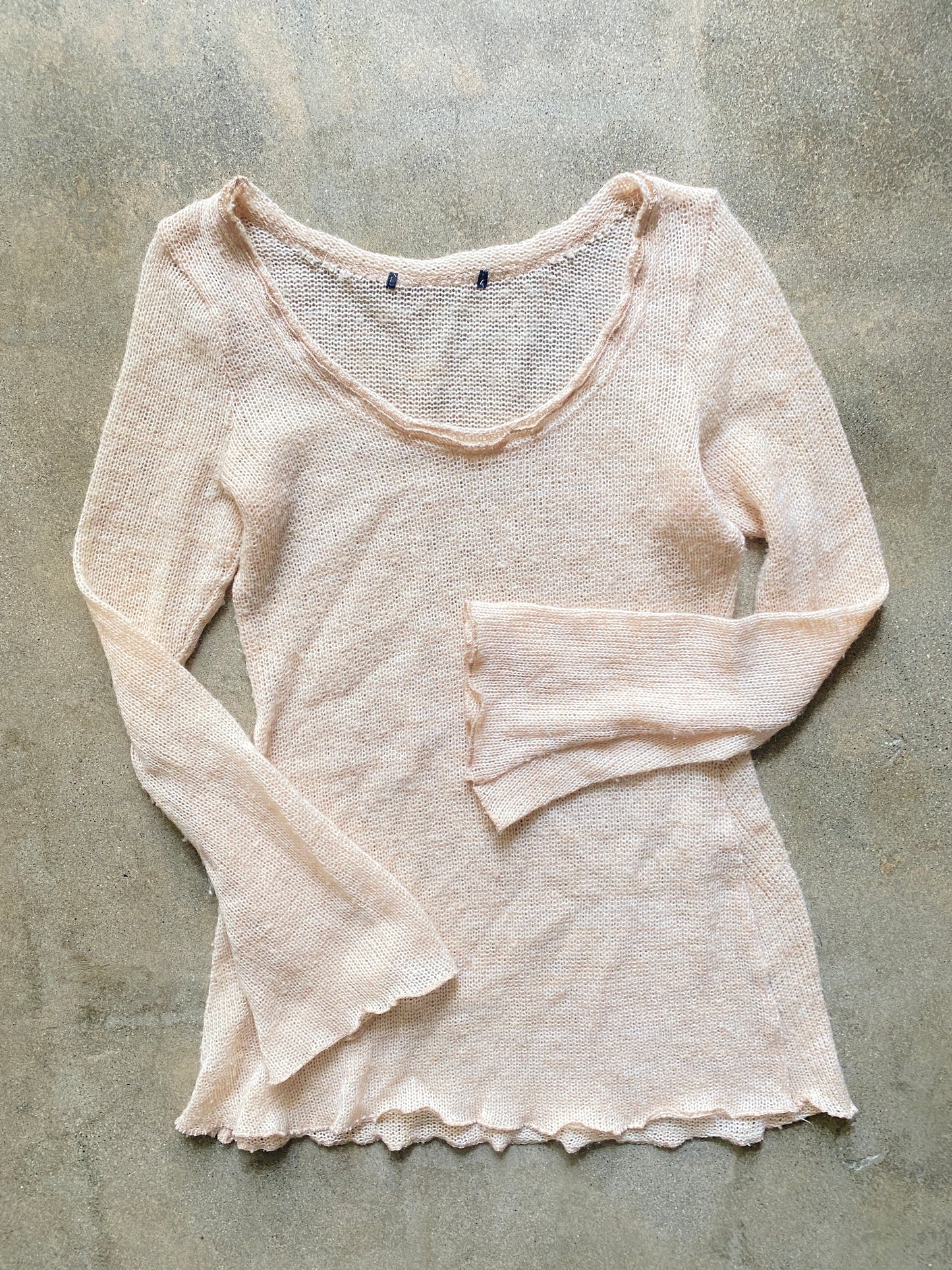 00's Cream Knit Sweater