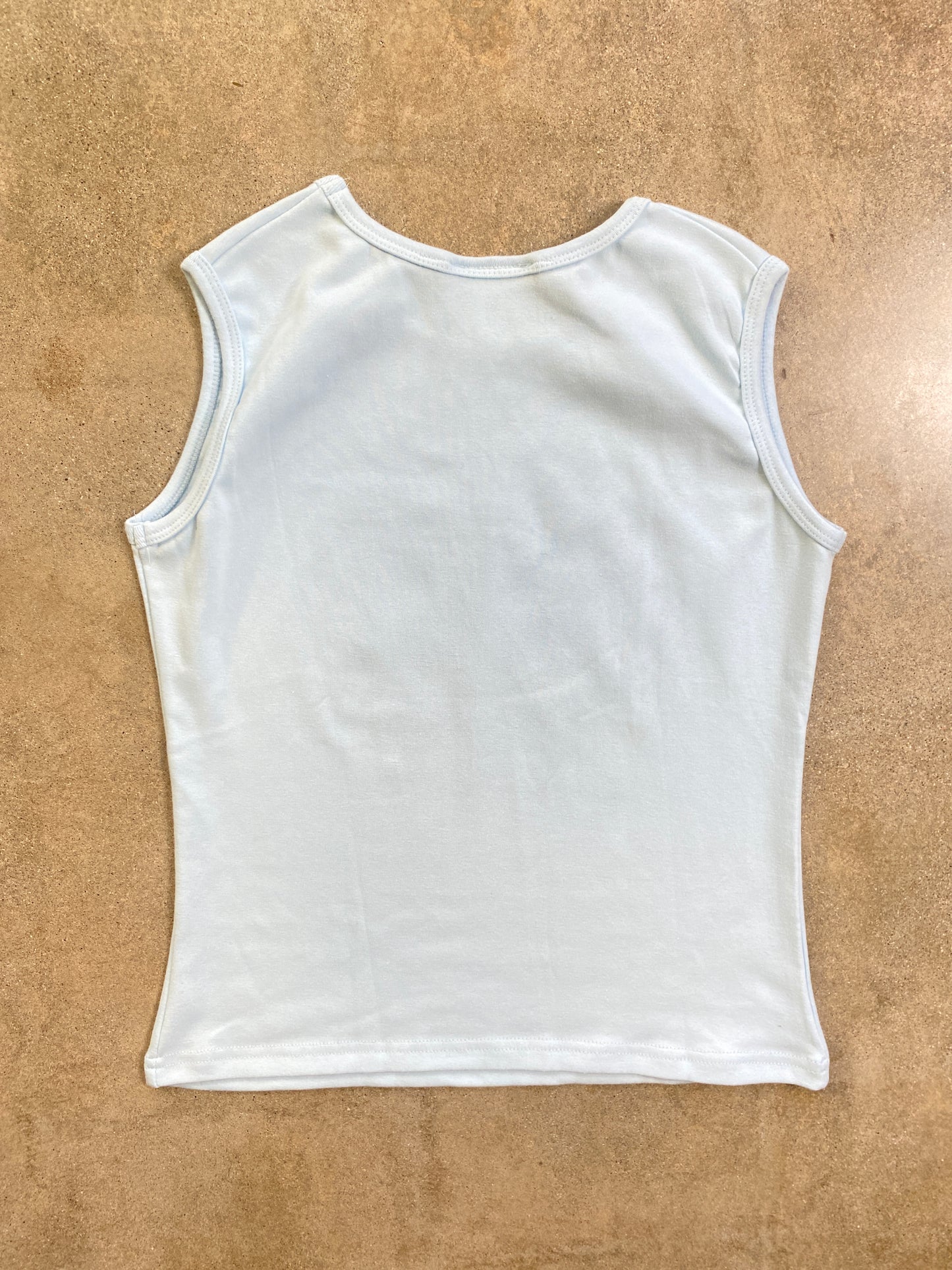 00's Light Blue Bebe Baby Tee