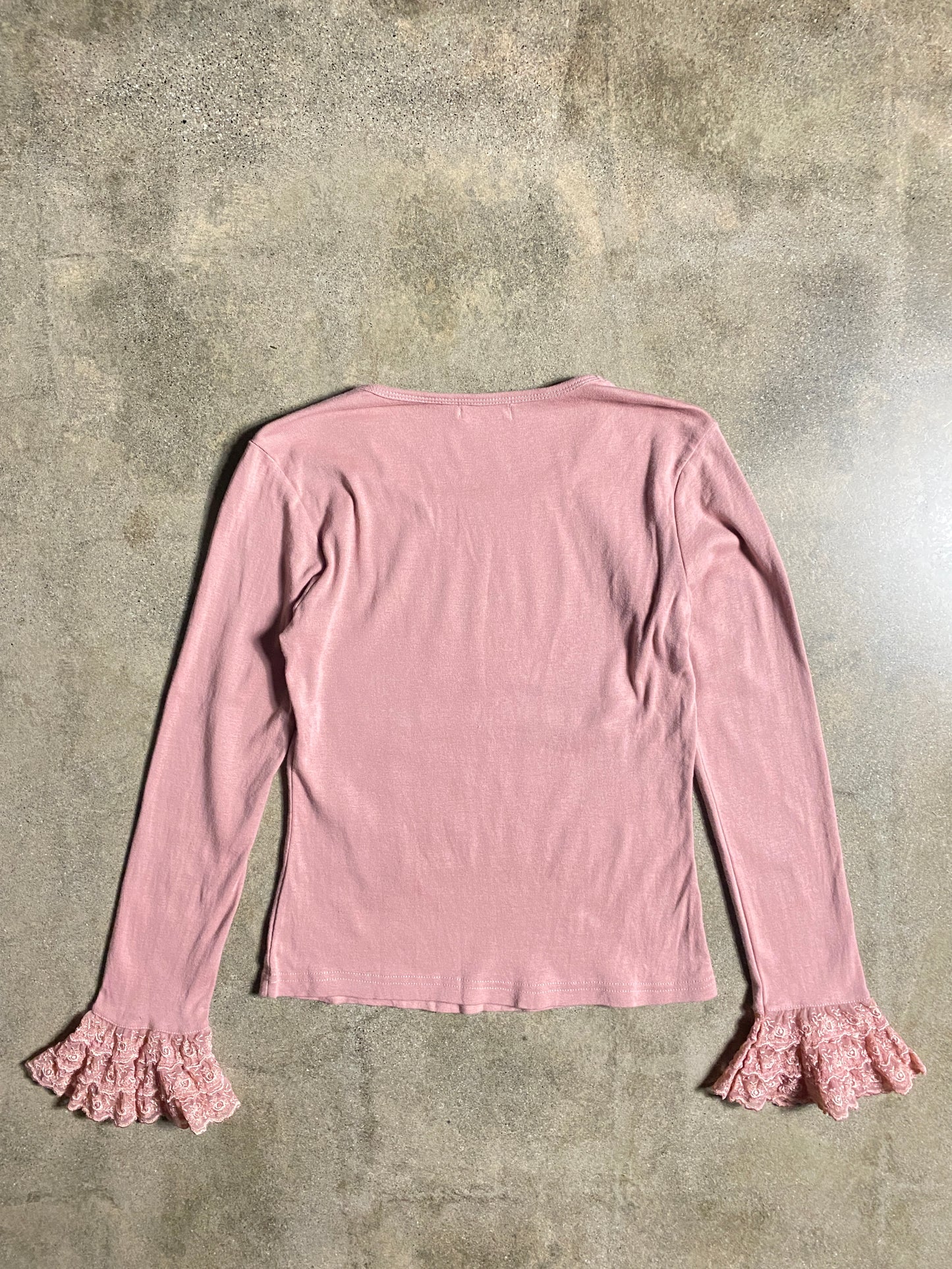 00's 0918 Velvet Print Blouse