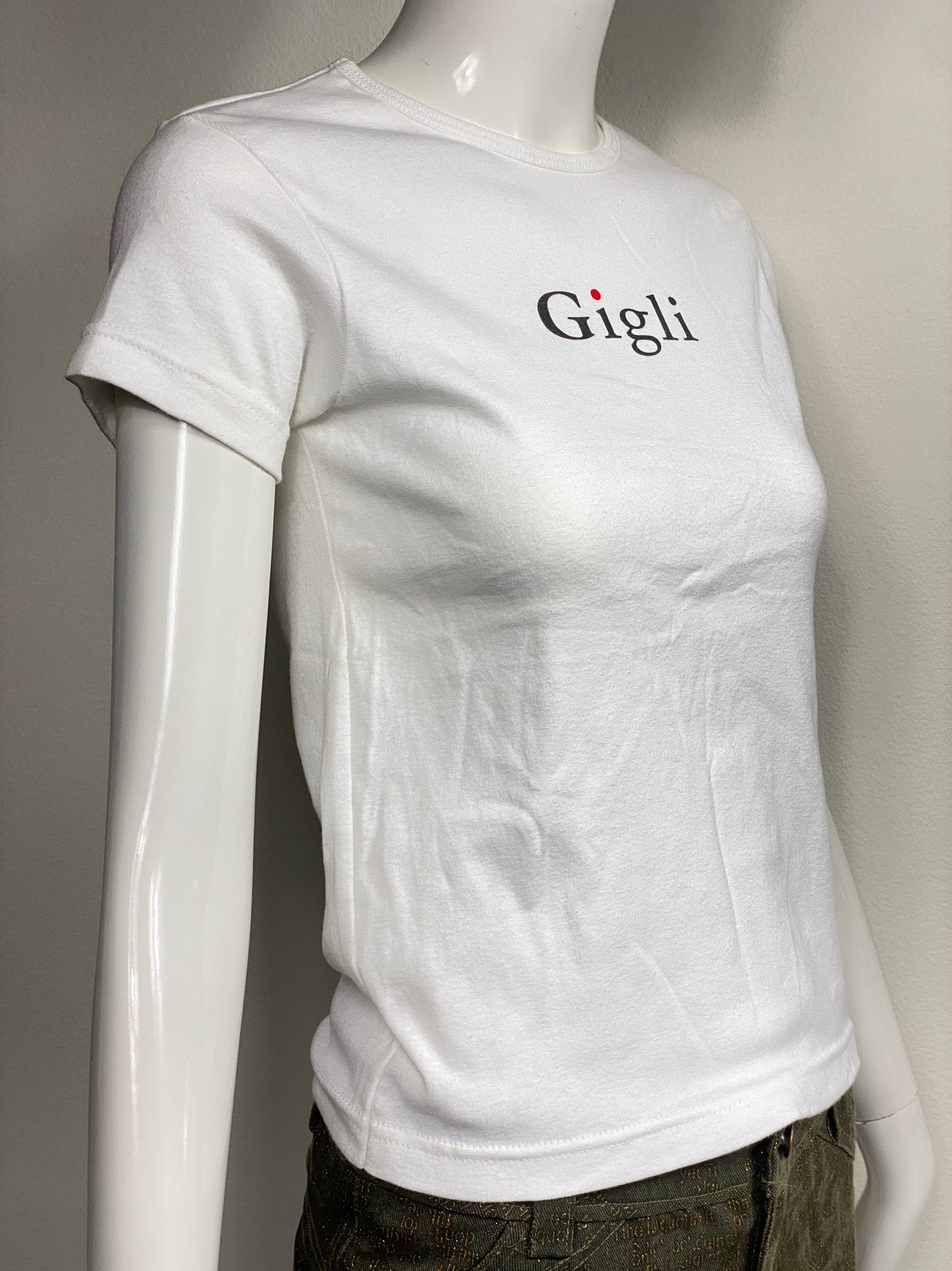 Gigli White Baby Tee