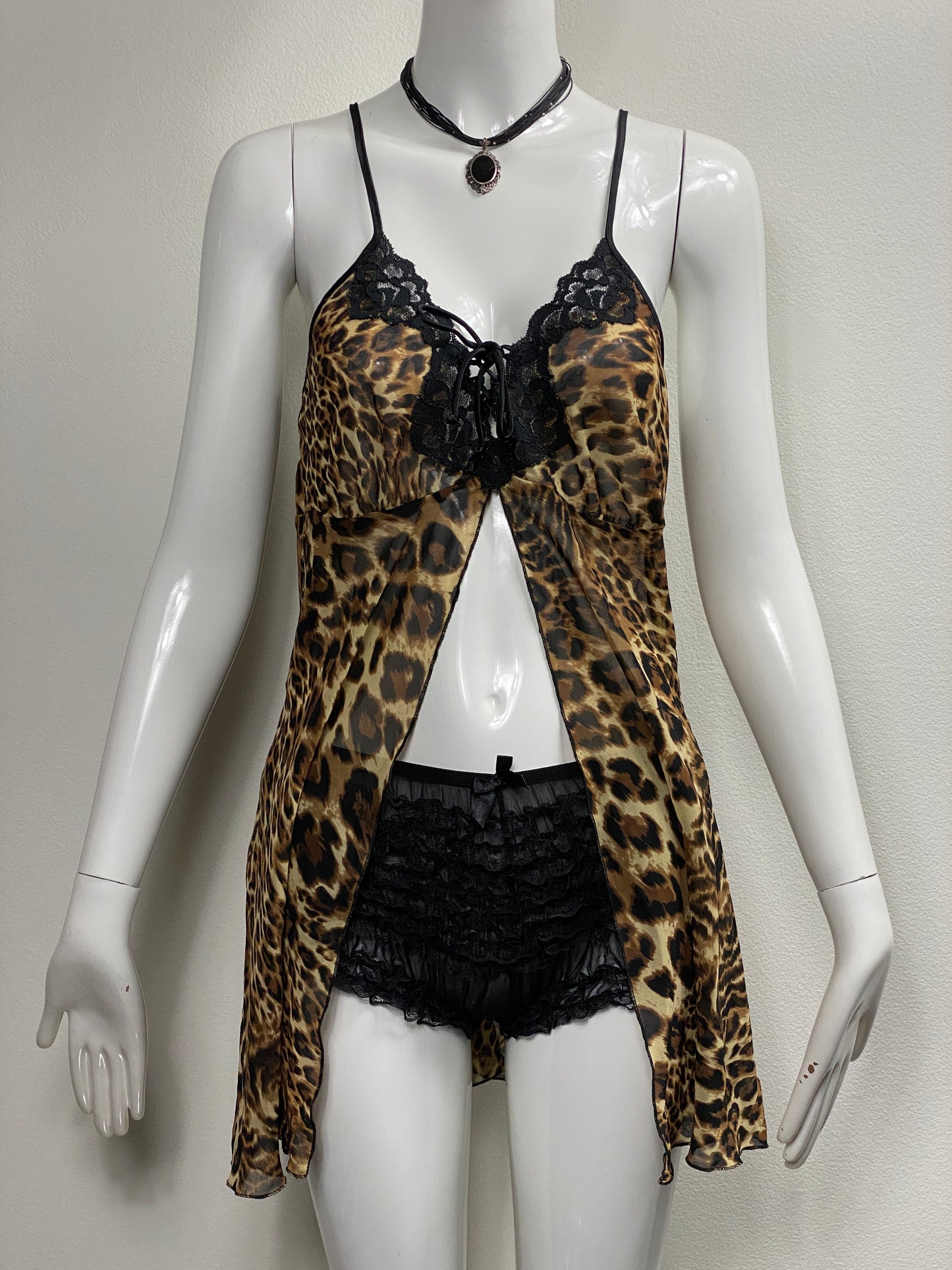 Leopard Slip Dress