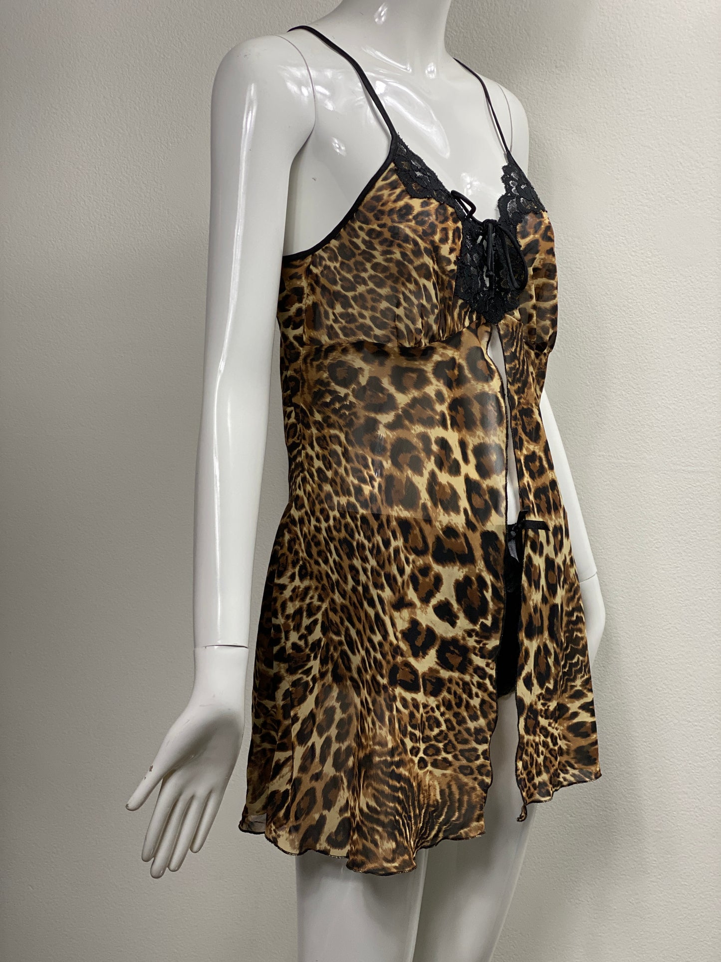 Leopard Slip Dress