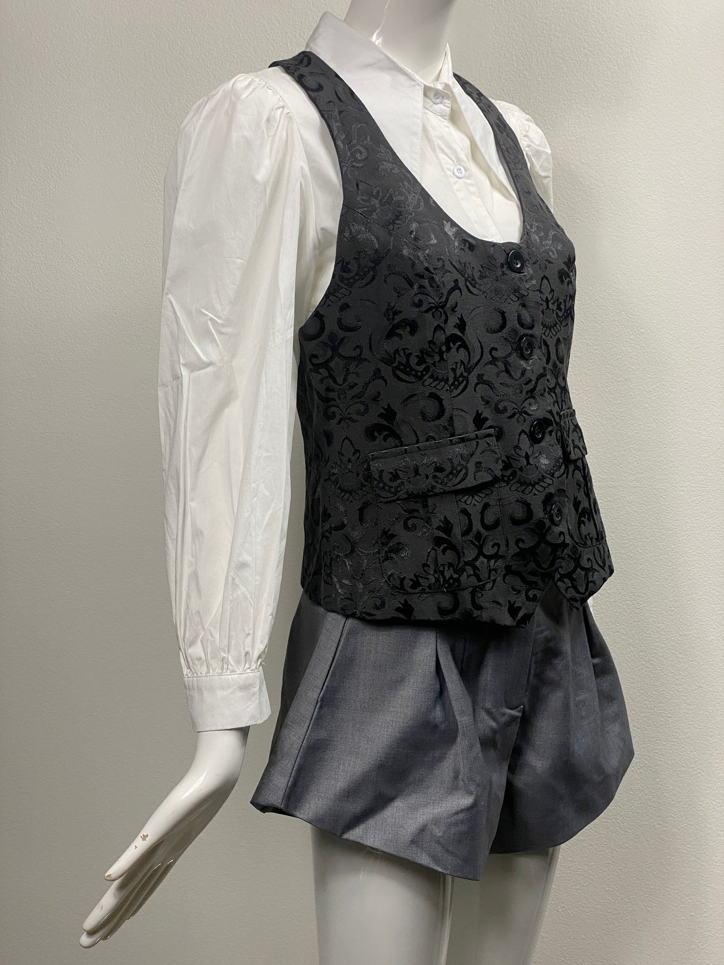 Black Tres Chic Vest
