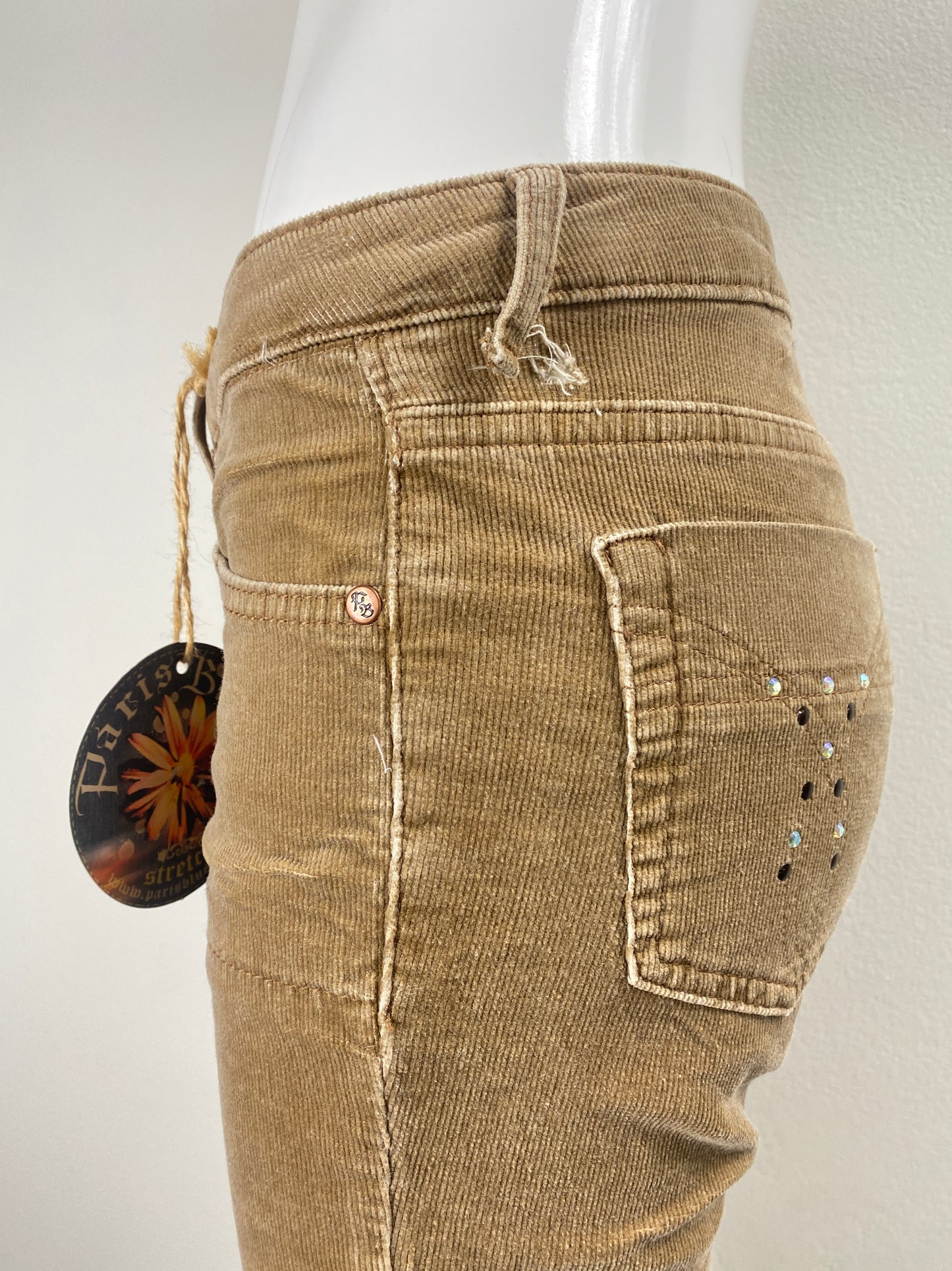 Deadstock Paris Blues Corduroy Flares