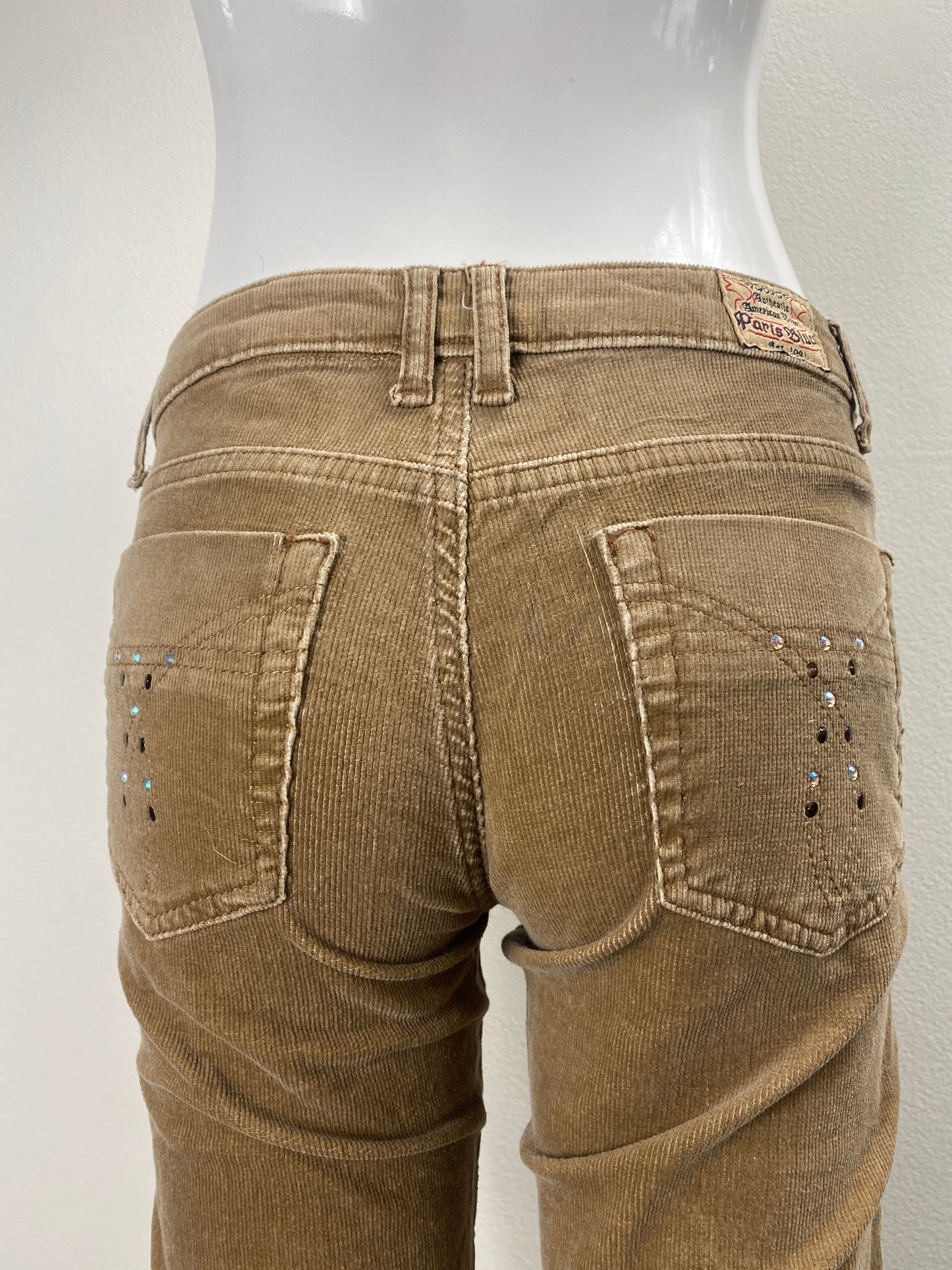 Deadstock Paris Blues Corduroy Flares