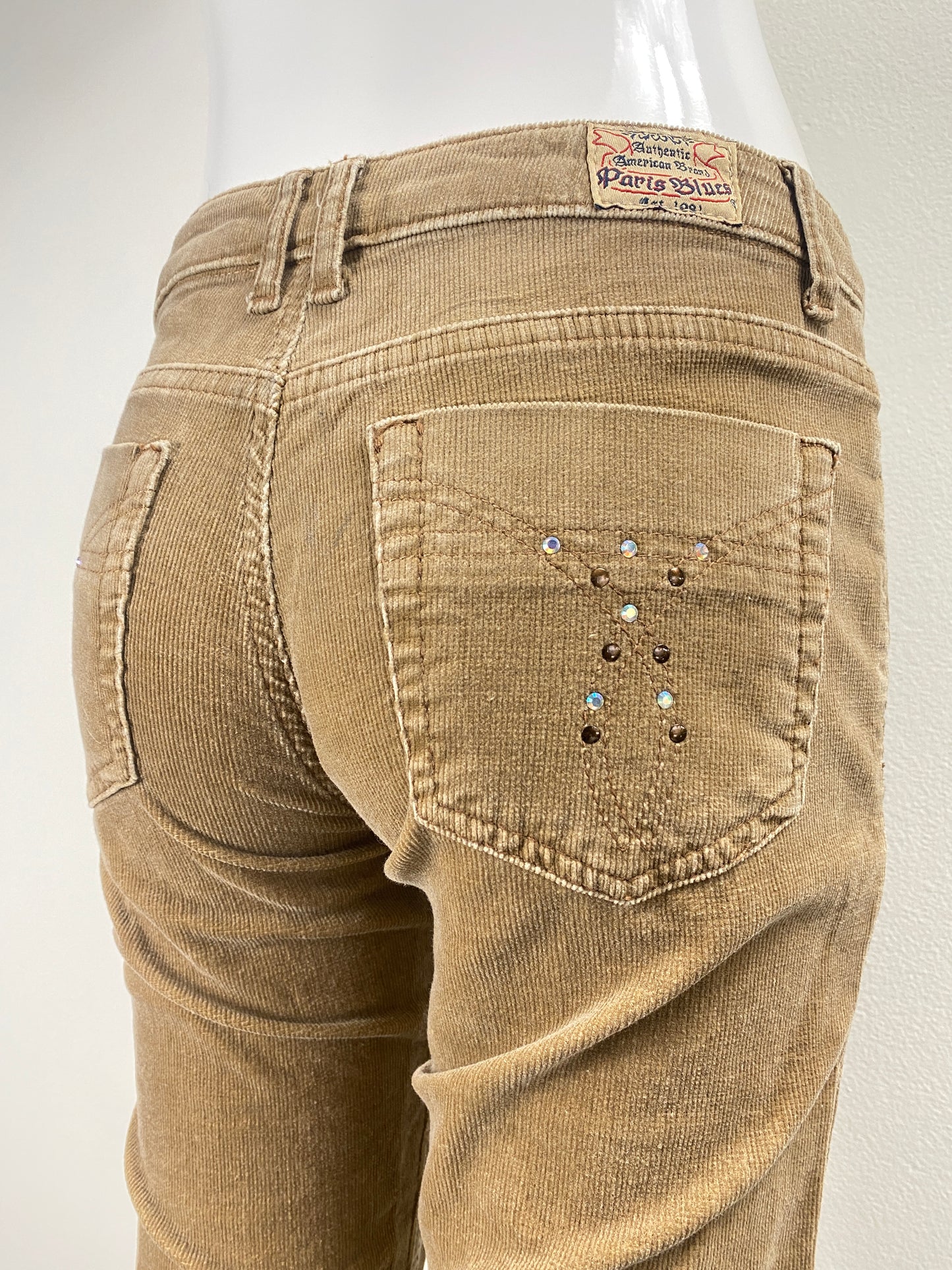 Deadstock Paris Blues Corduroy Flares