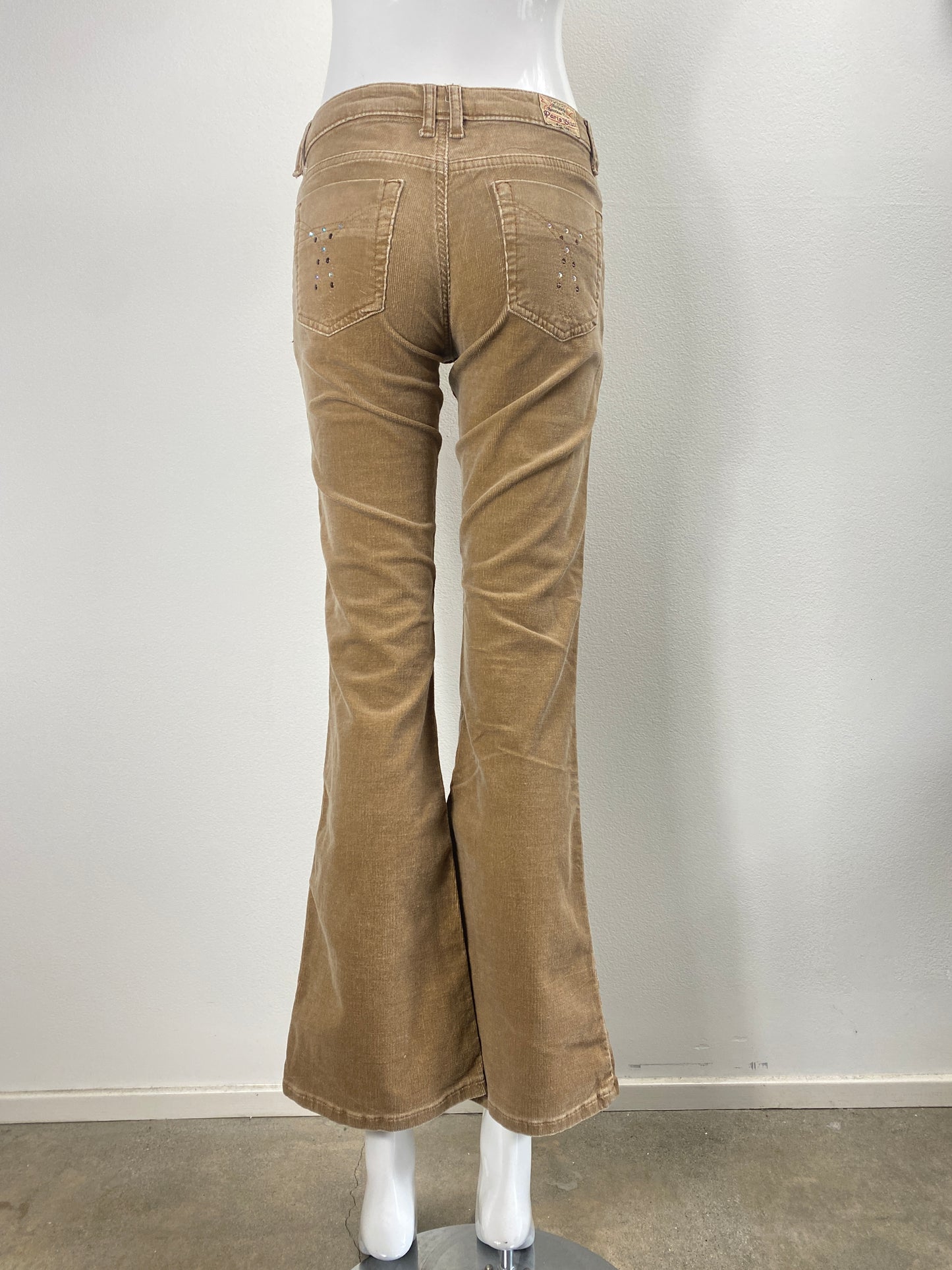 Deadstock Paris Blues Corduroy Flares