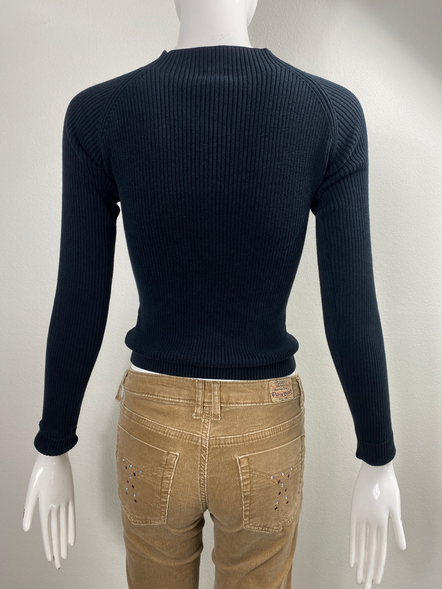Guess Ribbed Mockneck