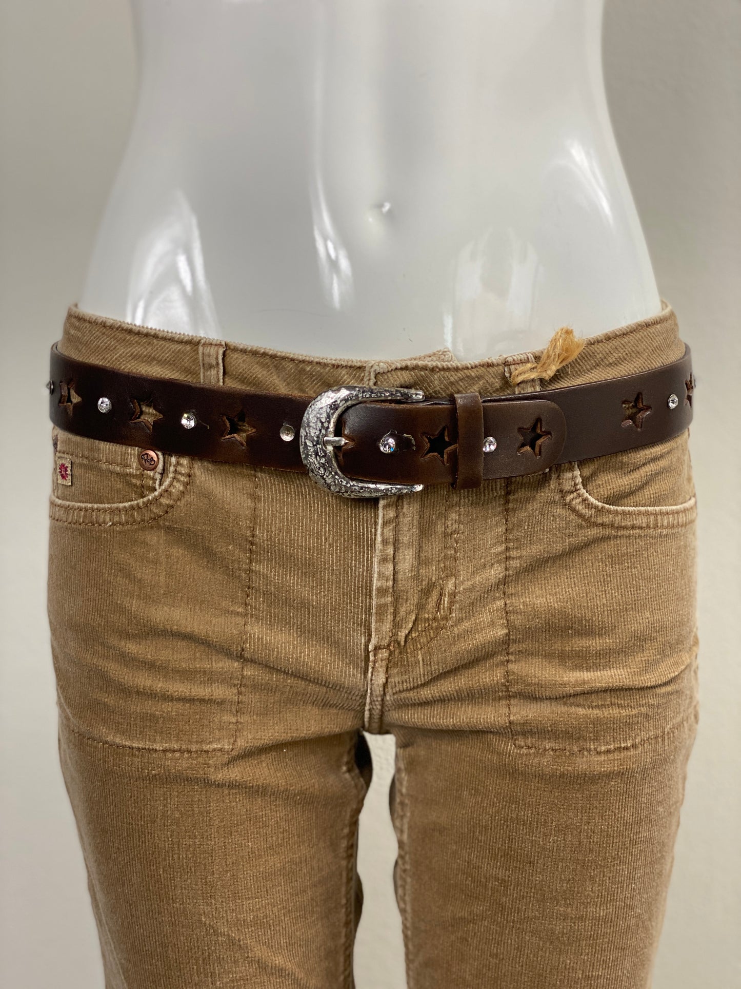 Rhinestone Star Belt