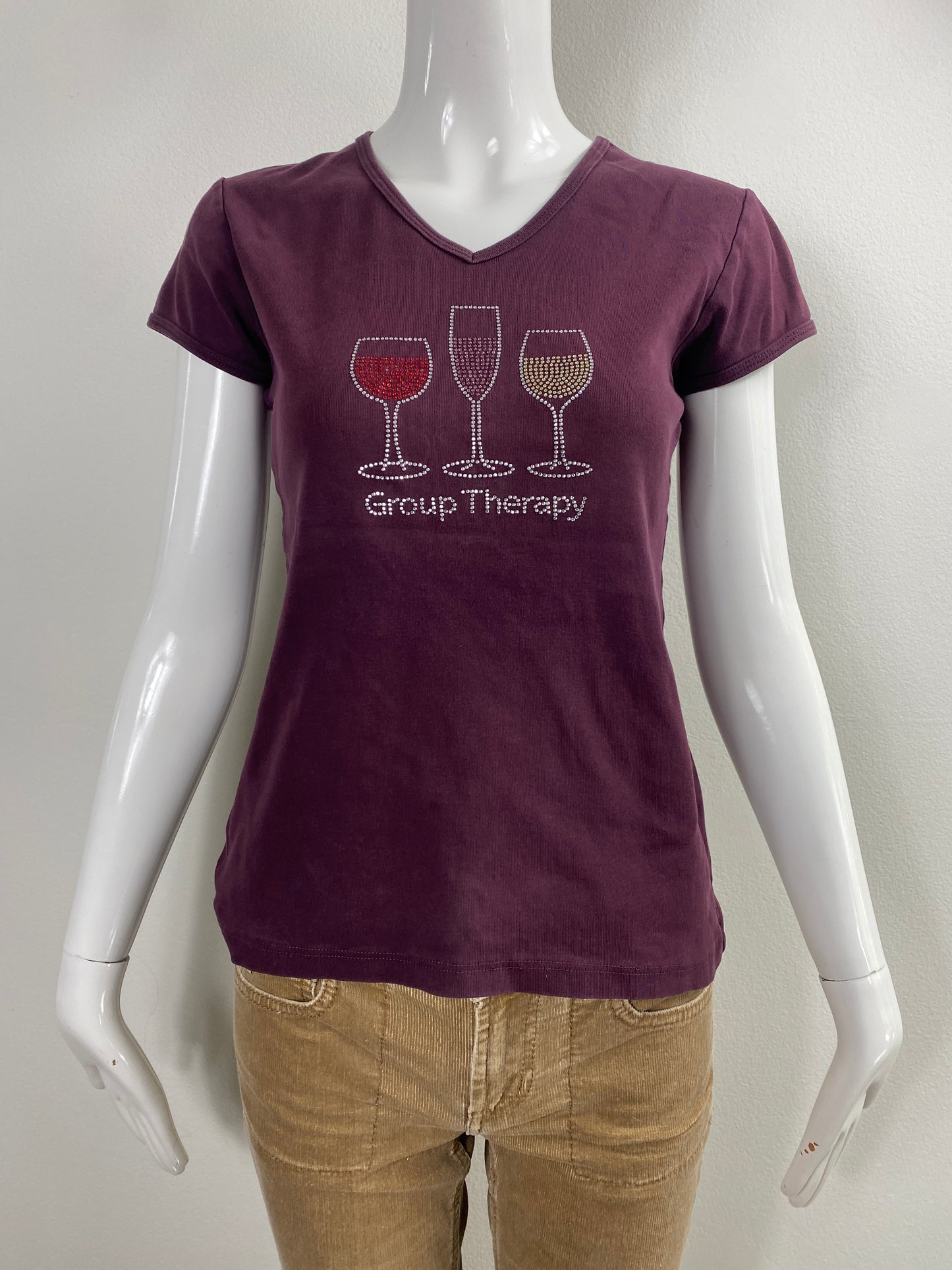 Group Therapy Wine Baby Tee