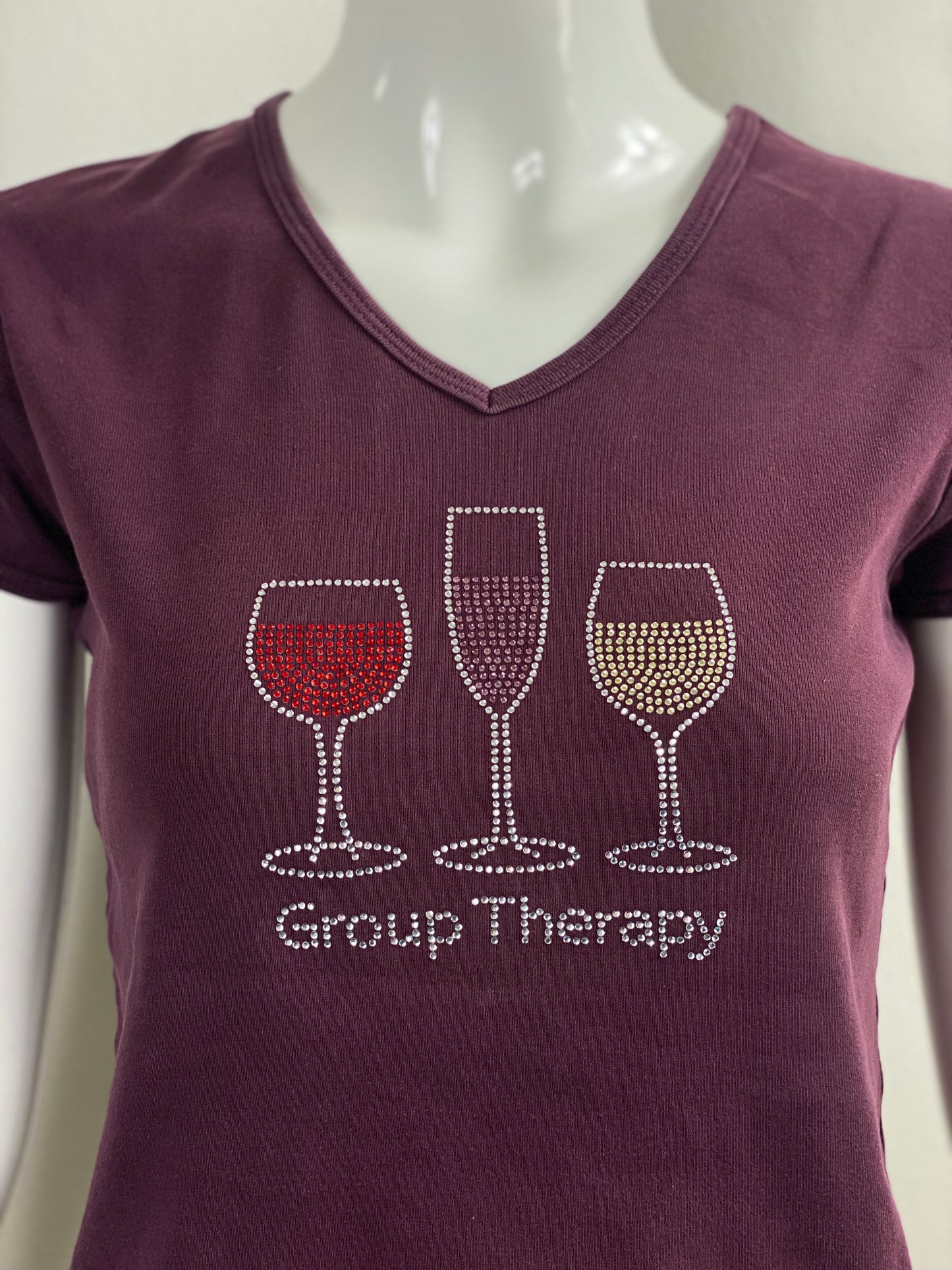 Group Therapy Wine Baby Tee
