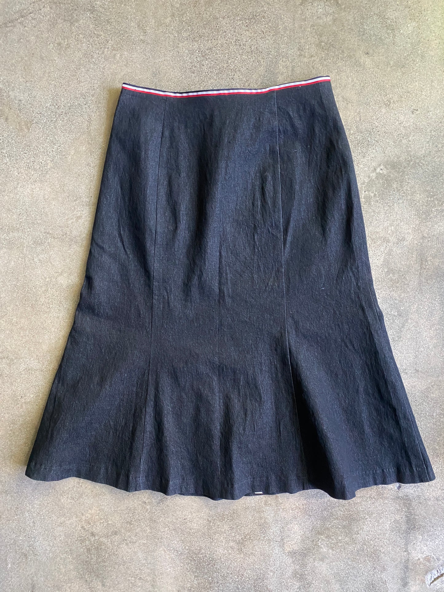Dior Denim Midi Skirt