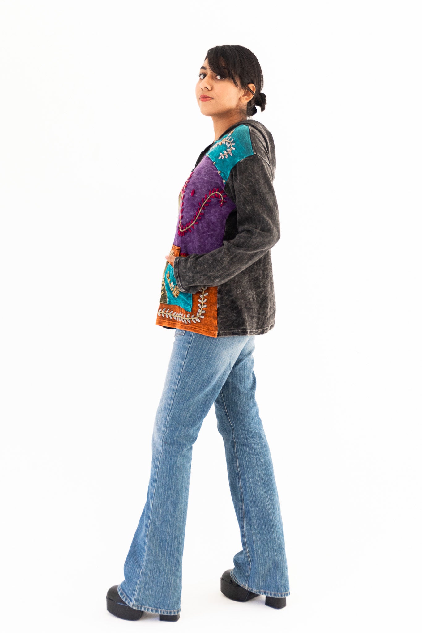 Fairy Grunge Black Hoodie