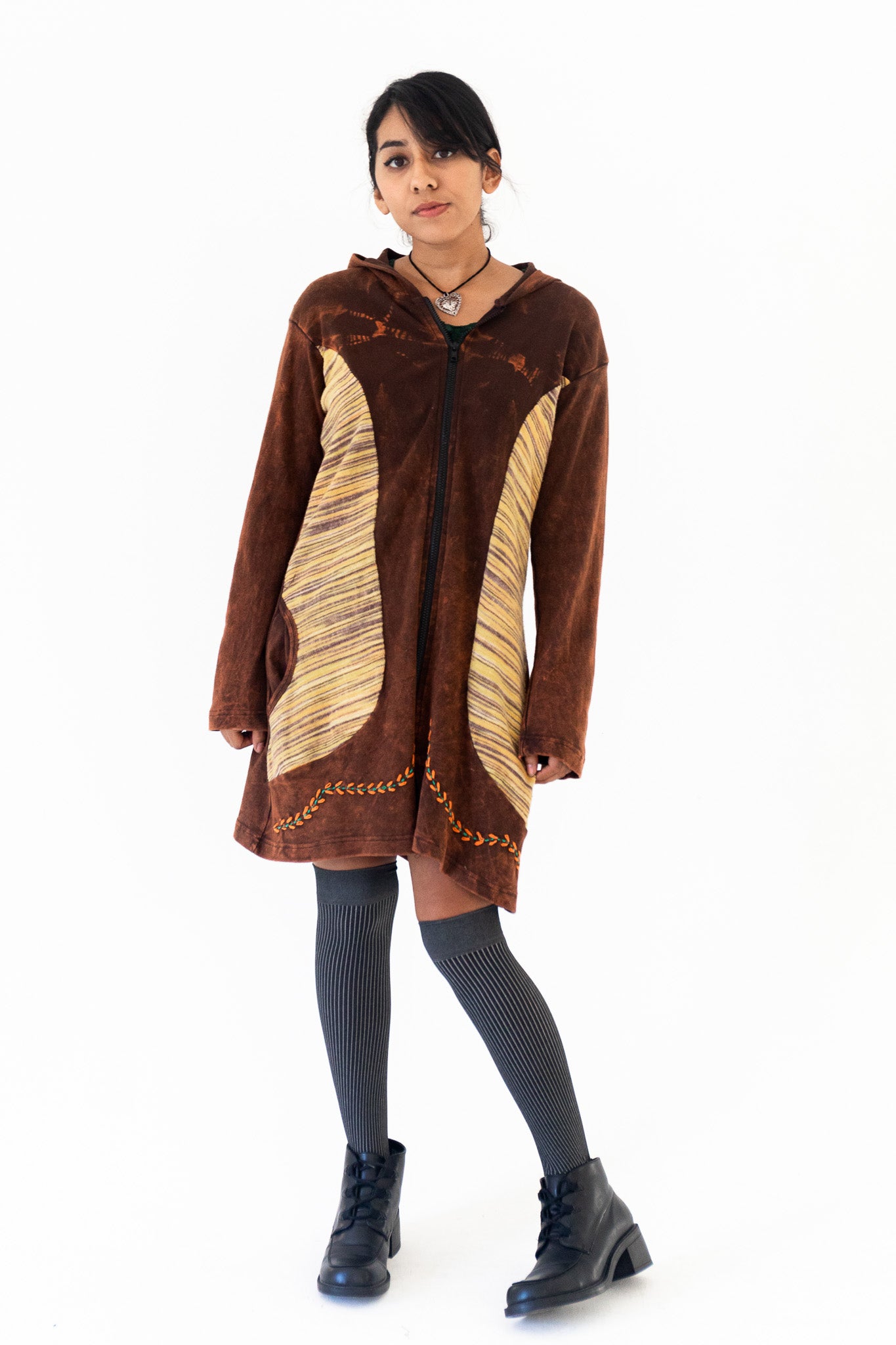 Fairy Grunge Zip Up Hoodie