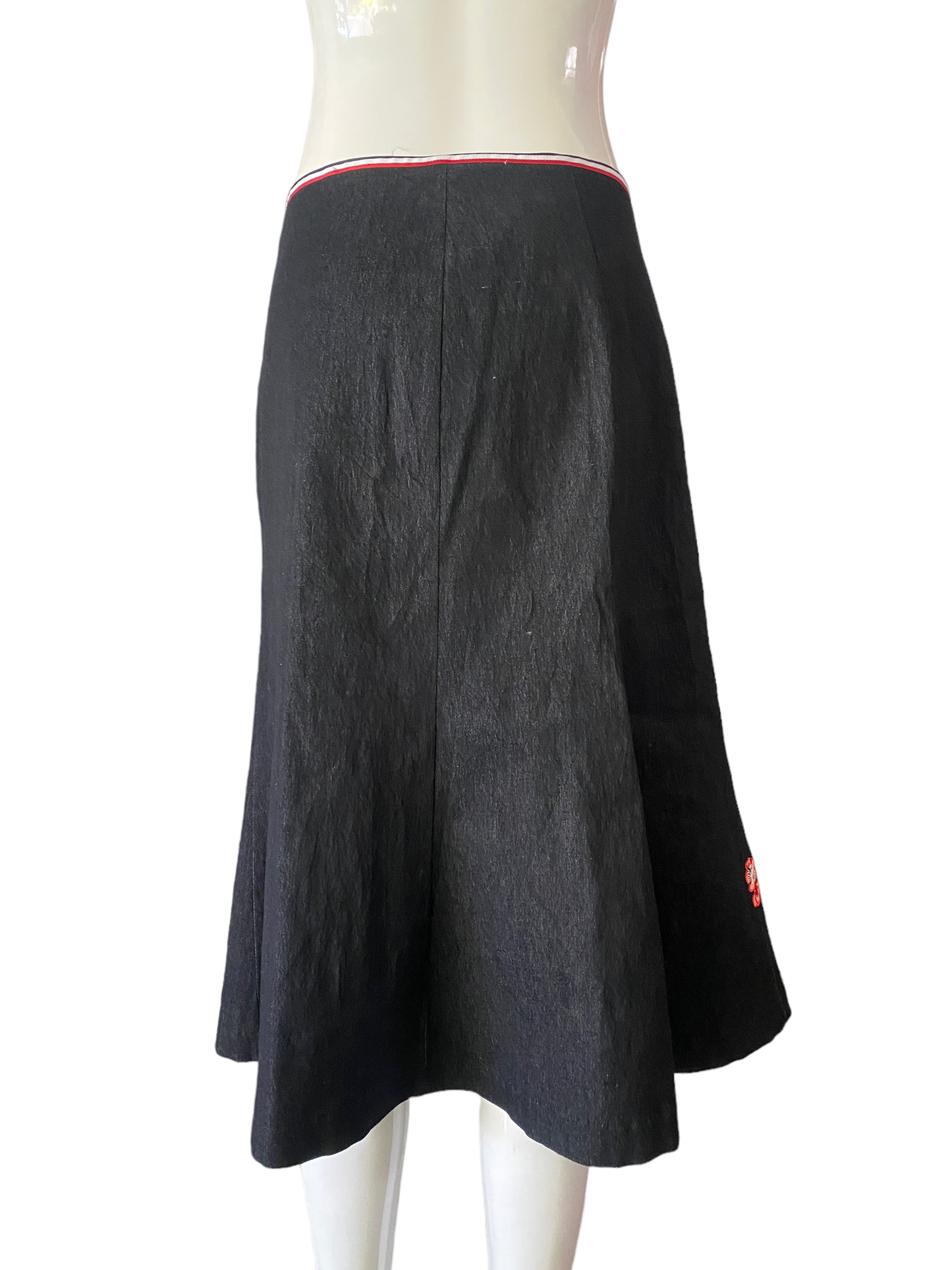 Dior Denim Midi Skirt