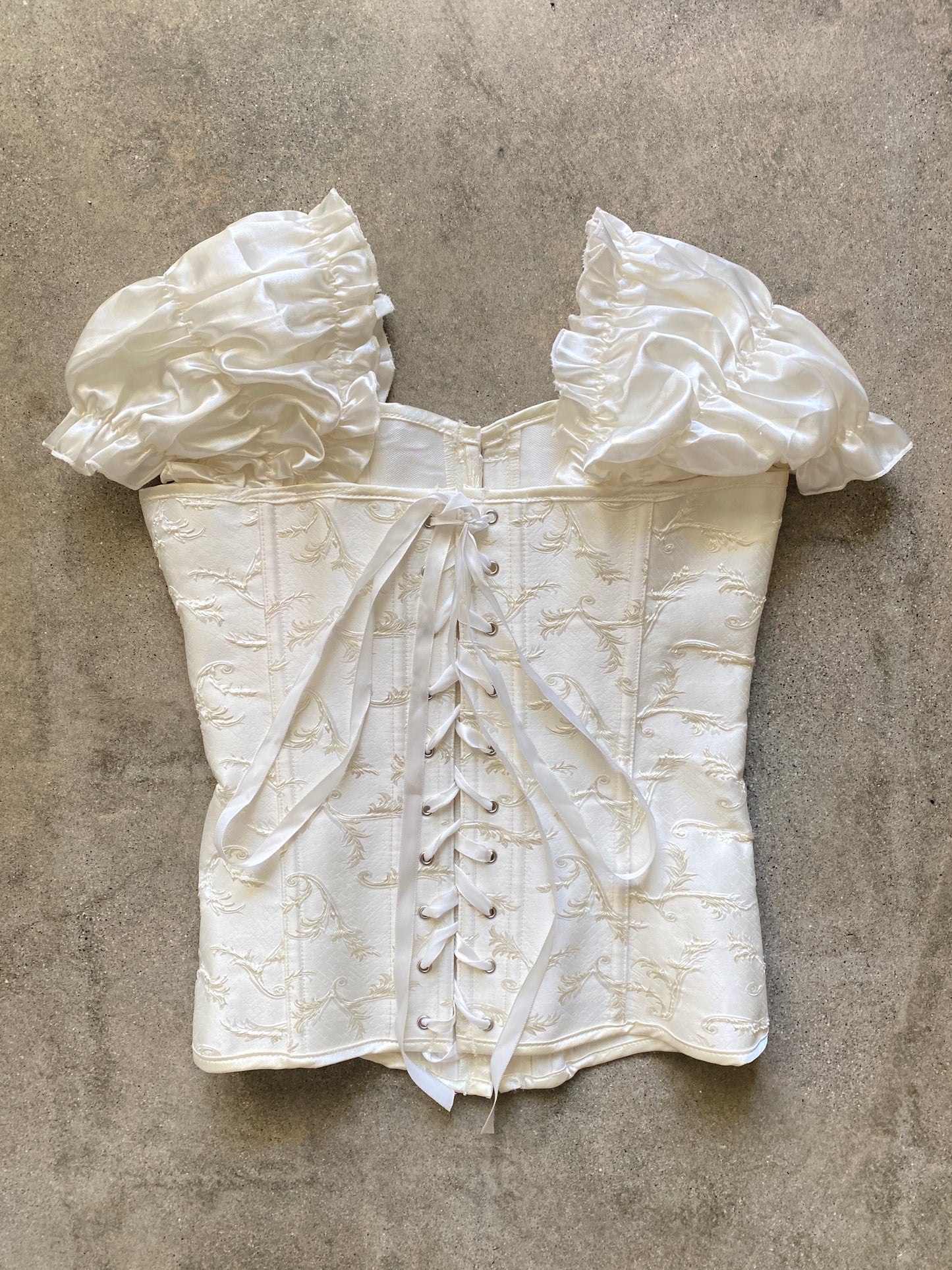 Cream Coquette Corset