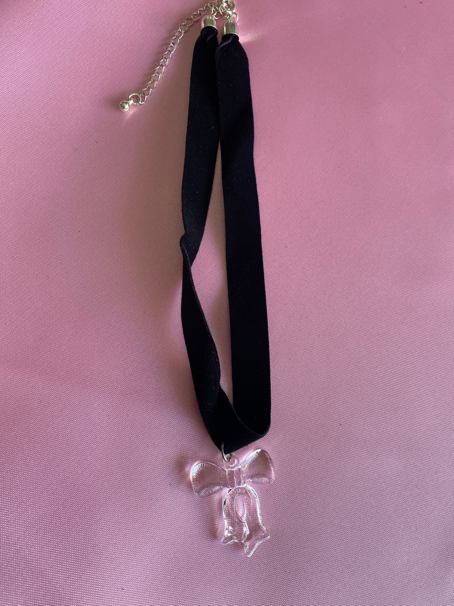 Deadstock ribbon choker