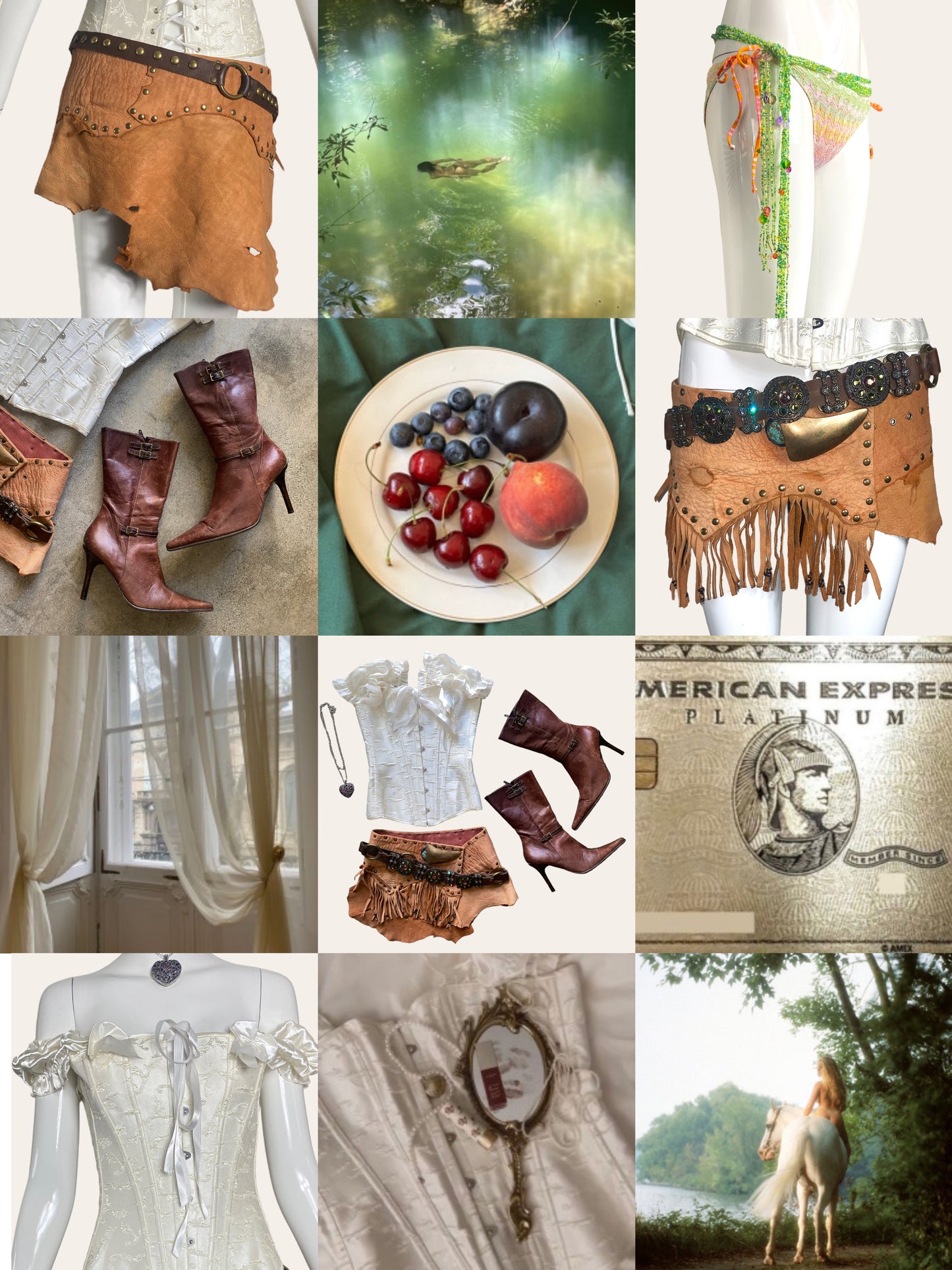 Cream Coquette Corset