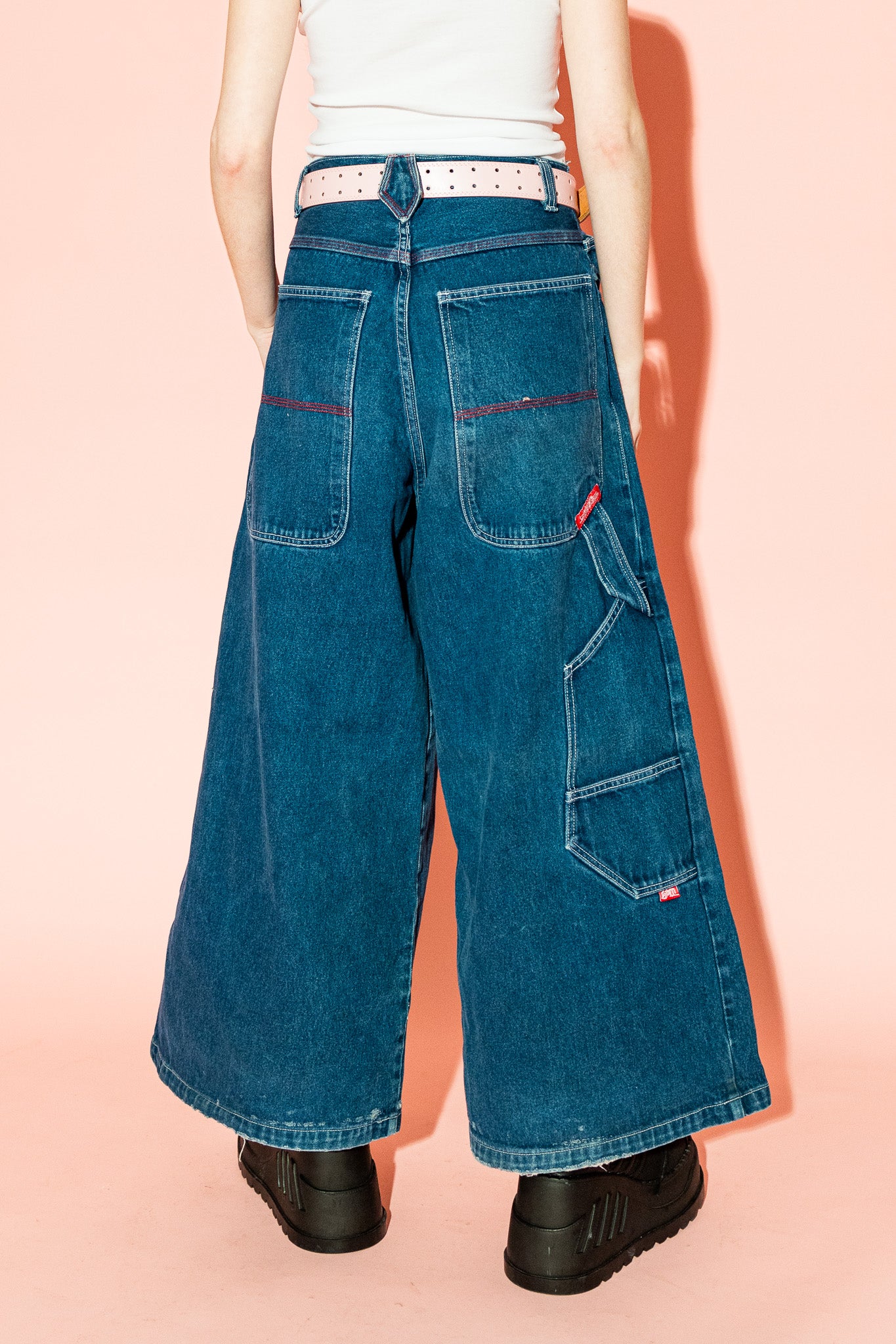 90'S GAT JEANS GYPSYS & THIEVES RAVE SKATE WIDE LEG JEANS