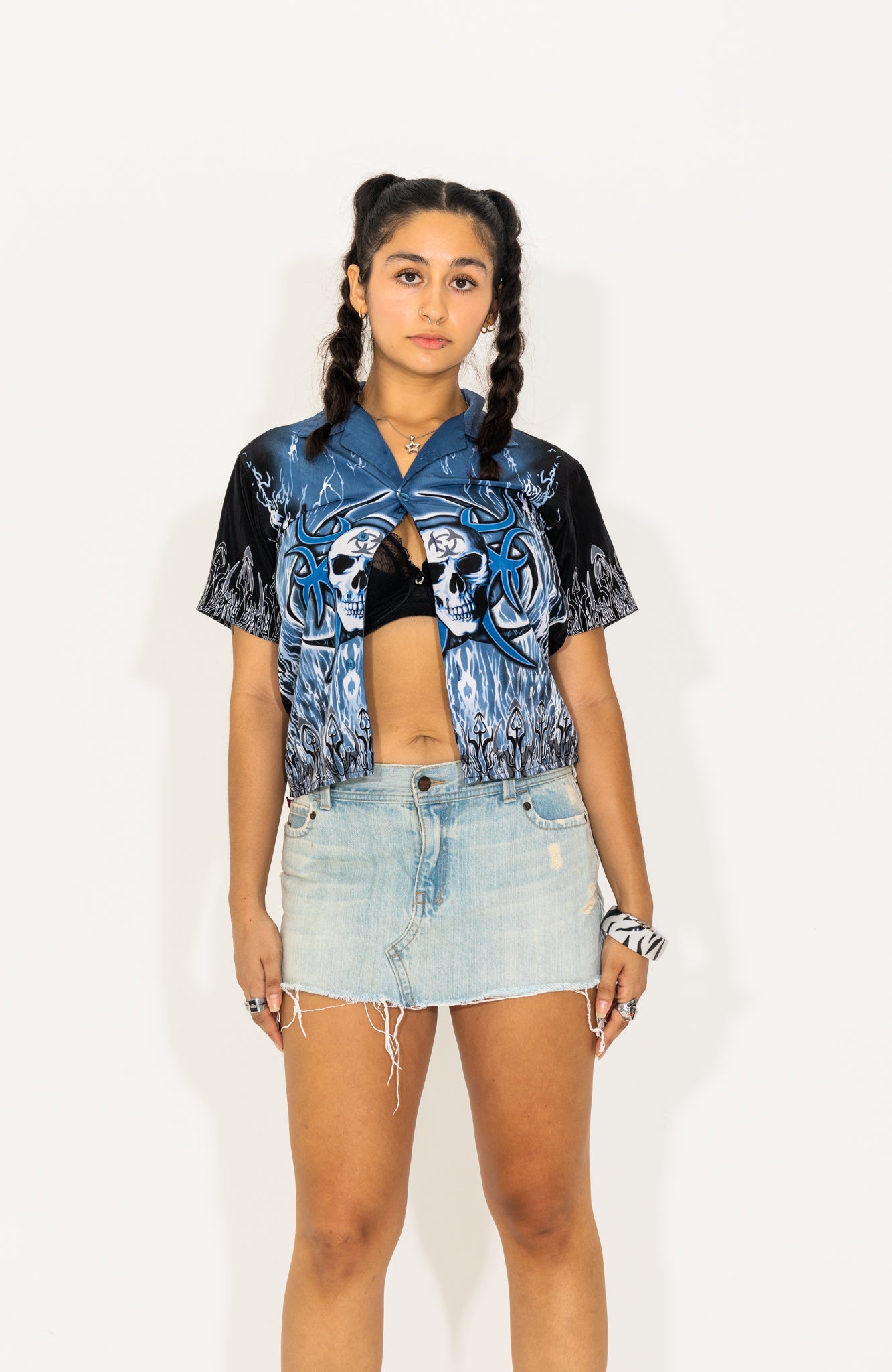 GRUNGE STARR MICRO MINI SKIRT