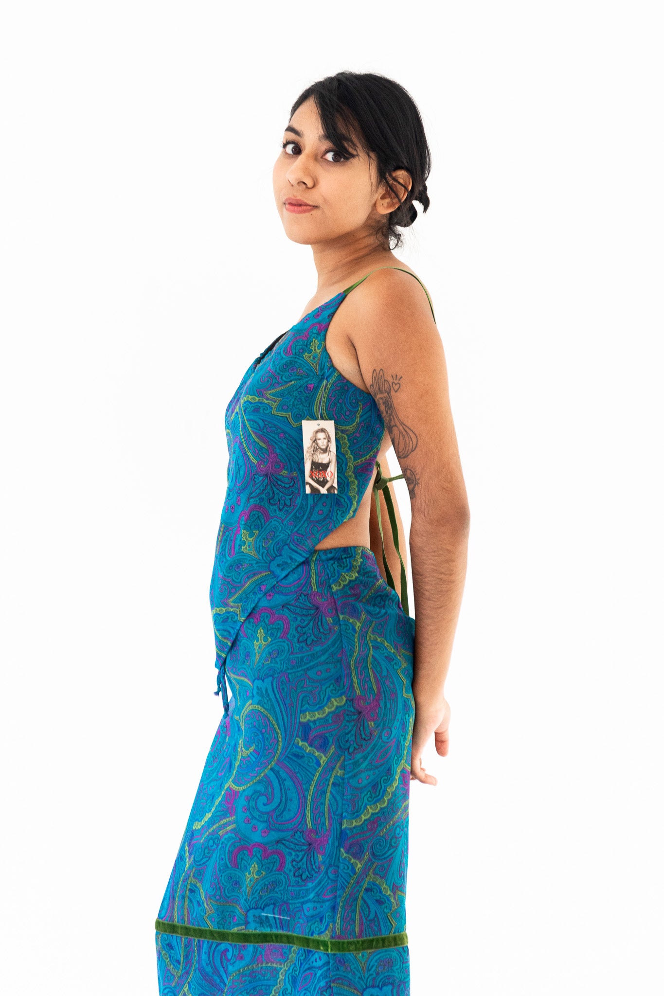 DEADSTOCK 90'S XOXO 2PC TOP SKIRT SET