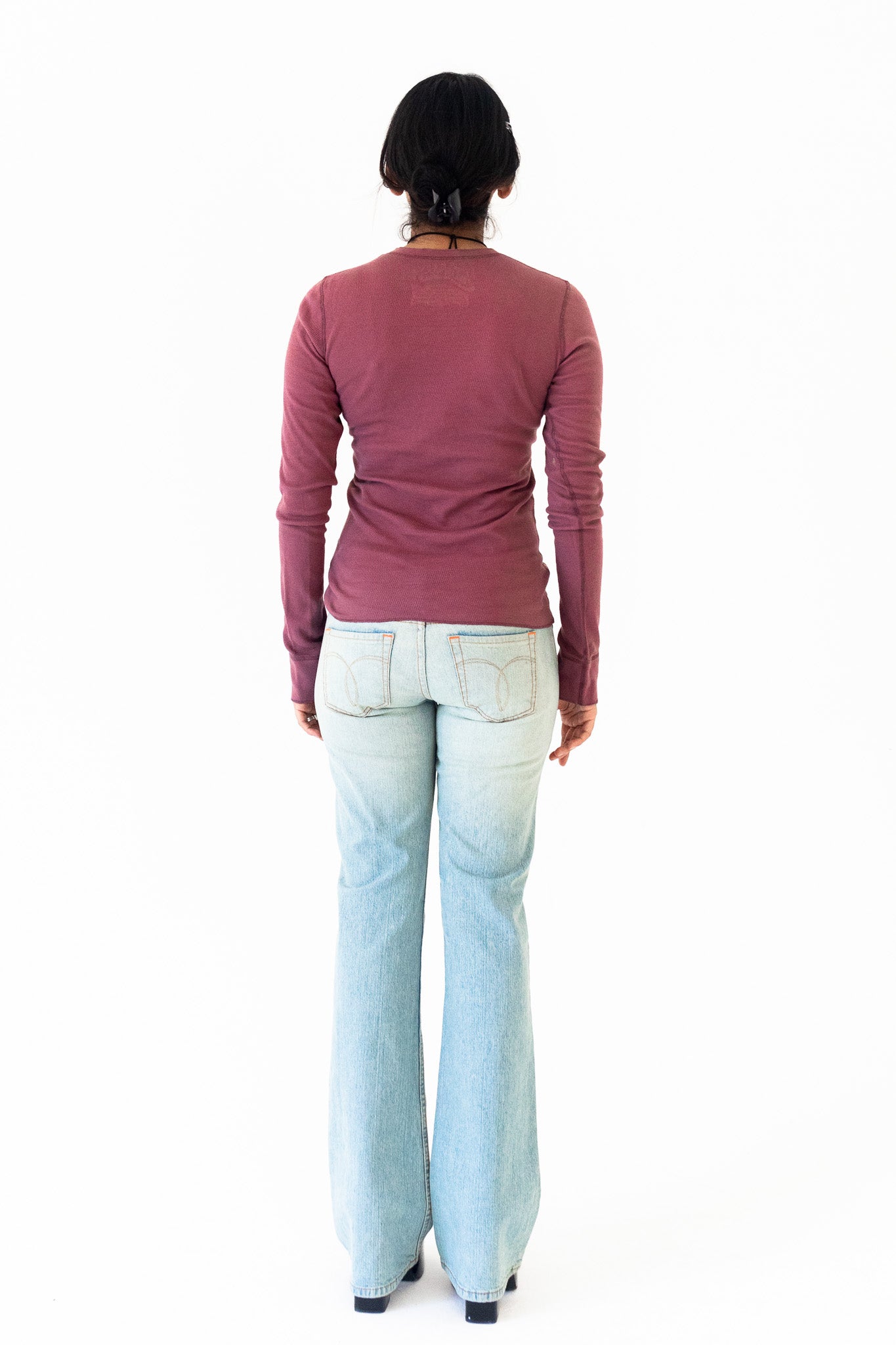 DEADSTOCK Y2K VON DUTCH GOLD PRINT THERMAL