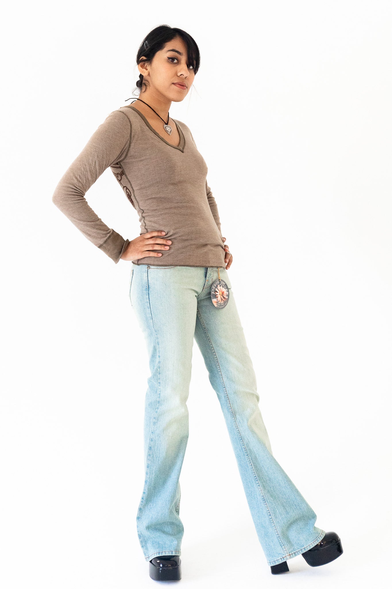 DEADSTOCK Y2K VON DUTCH FALCON REVERSIBLE THERMAL