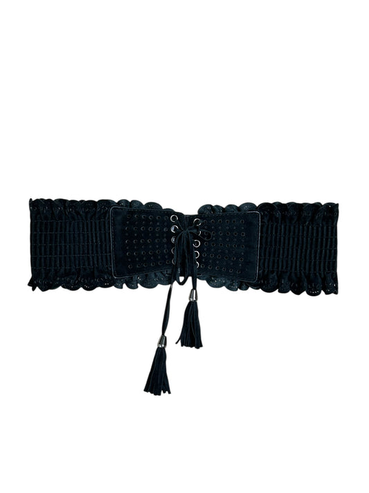 Black Tassel Belt